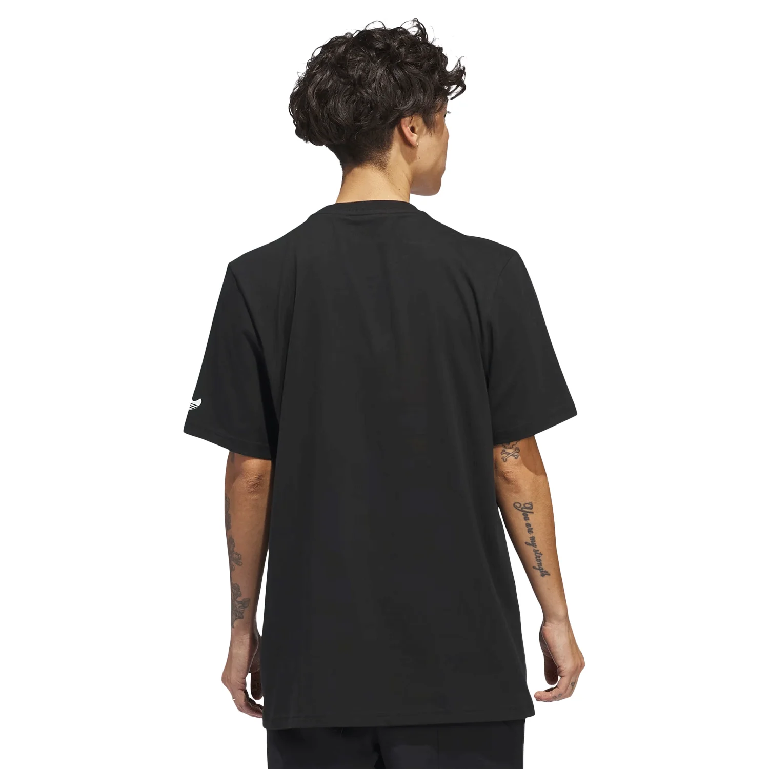 Adidas Men's Shmoofoil Not Eazy S/S T Shirt Black/White - Image 2