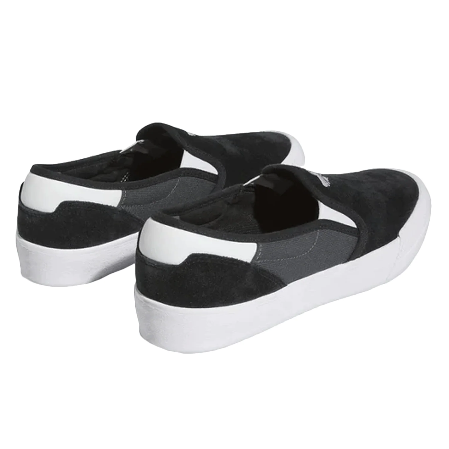 Adidas Men's Shmoofoil Slip Shoes Black/Grey/White - Image 3