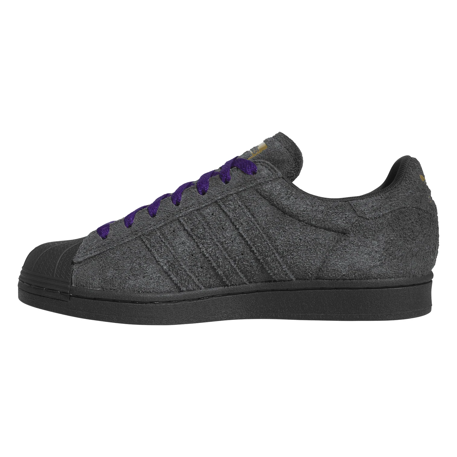 Adidas Men's Superstar Adv Shoe Carbon/Carbon/Cpurpl - Image 2