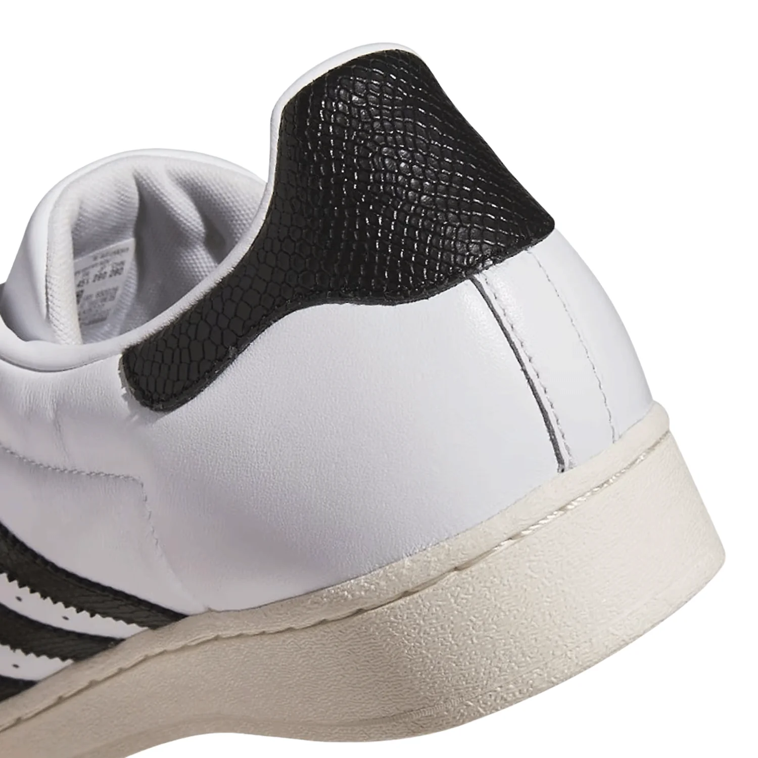 Adidas Men's Superstar ADV Shoe Cloud White / Core Black / Gold Metallic - Image 5