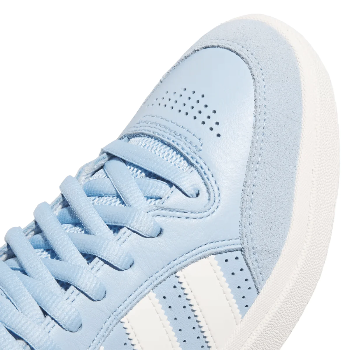 Adidas Men's Tyshawn Low Shoe Clear Sky/Chalk White/Gold Metallic - Image 4
