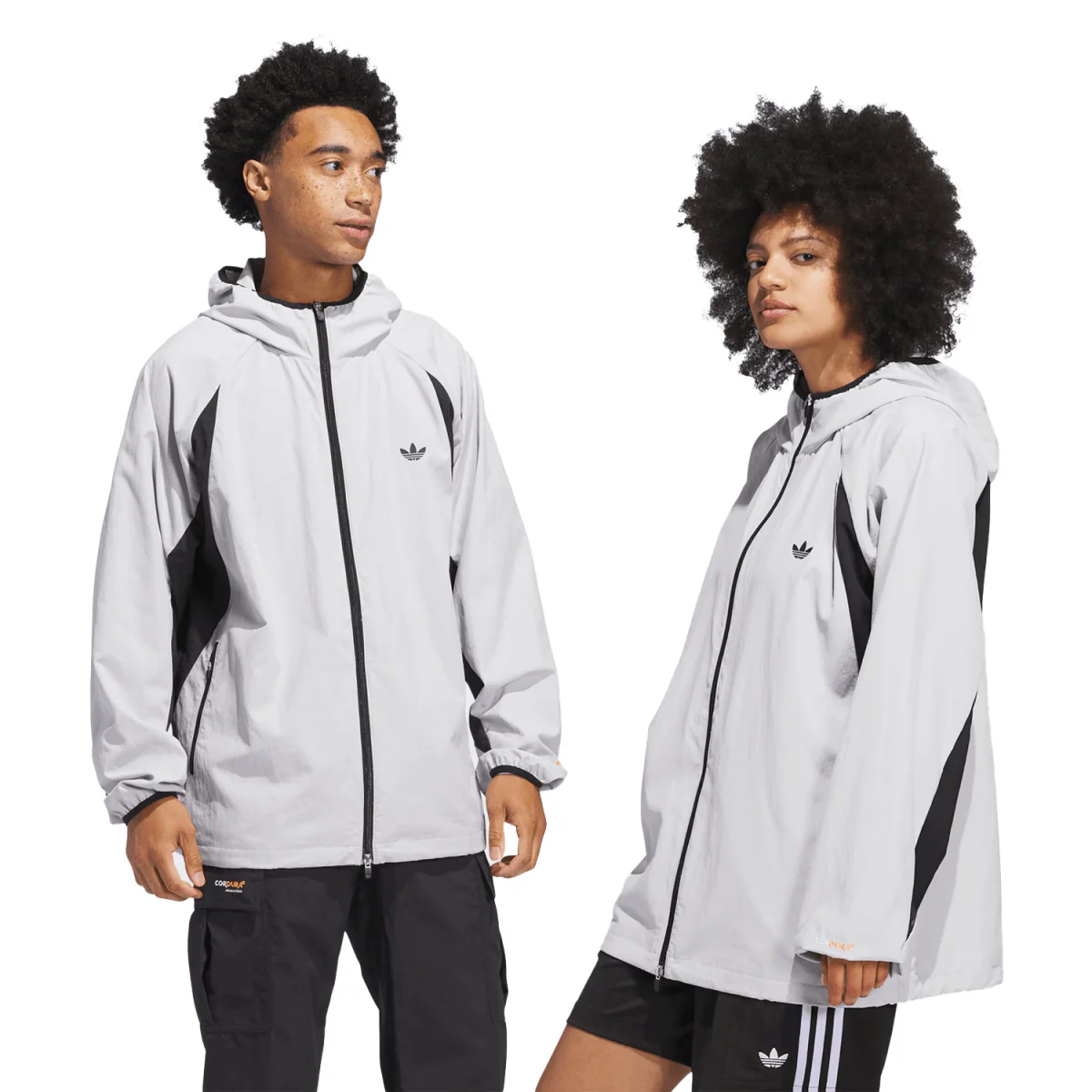 Adidas Premiere Jacket Light Solid Grey/Black - Image 2