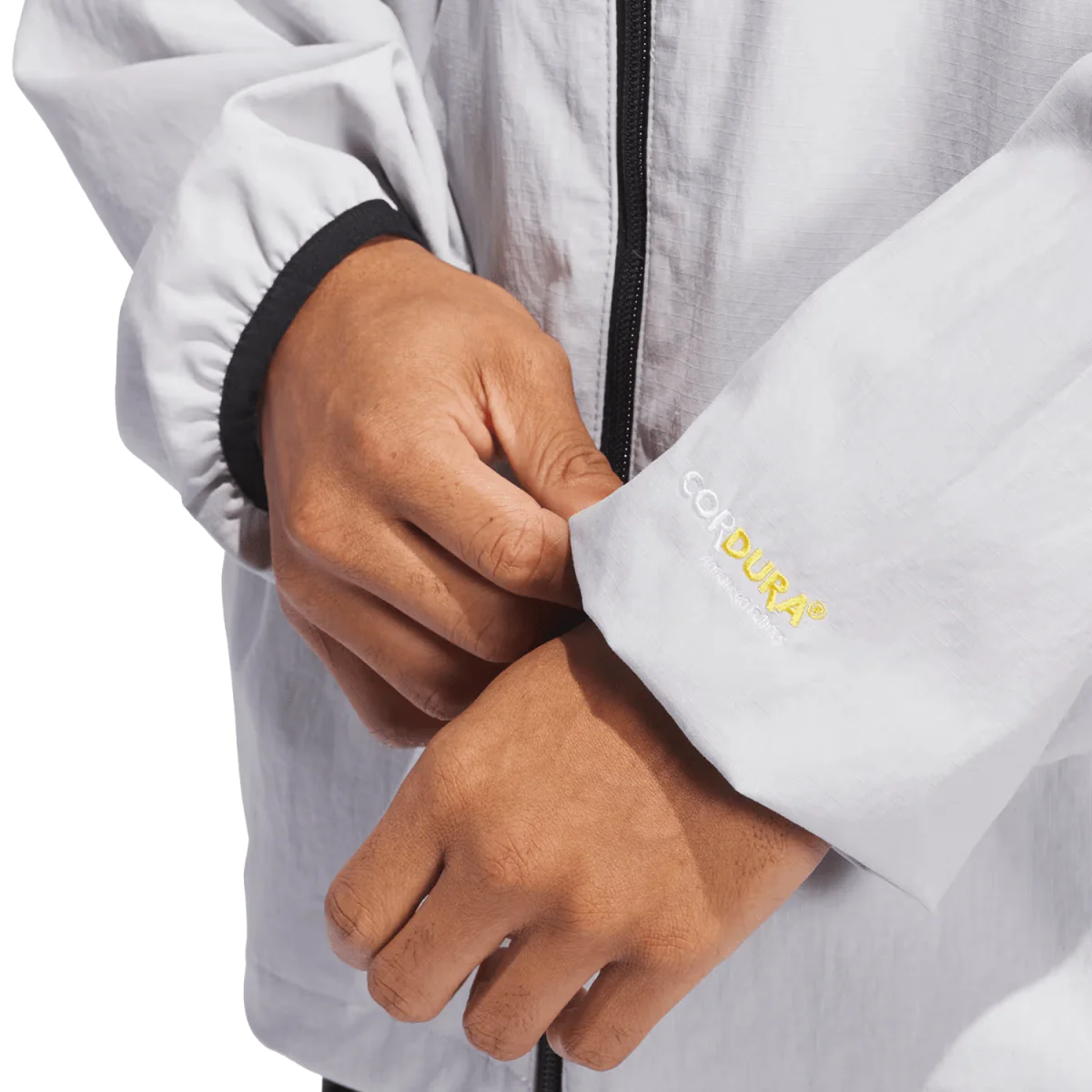 Adidas Premiere Jacket Light Solid Grey/Black - Image 4