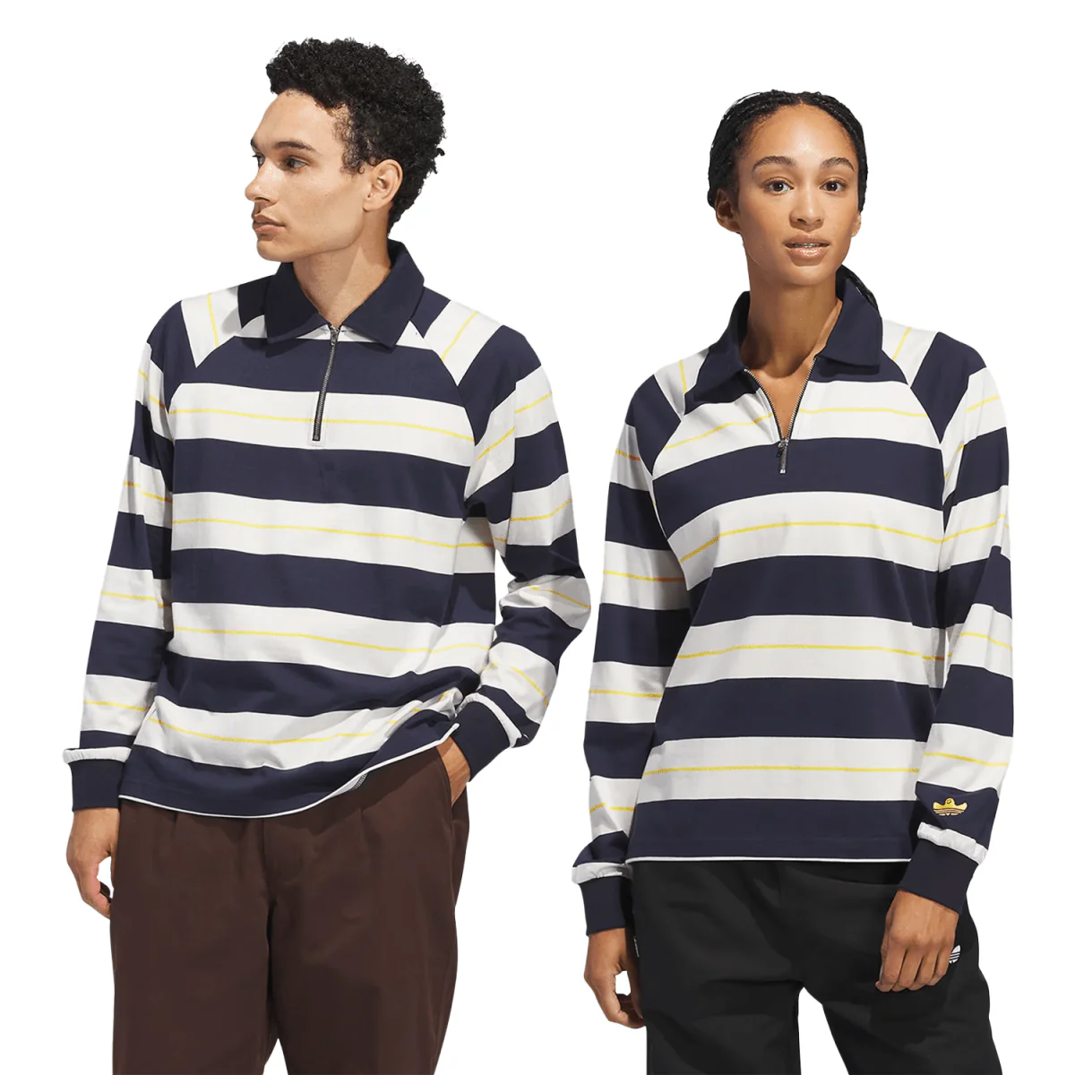 Adidas Shmoo CS Rugby L/S Top Legend Ink/Core White - Image 2