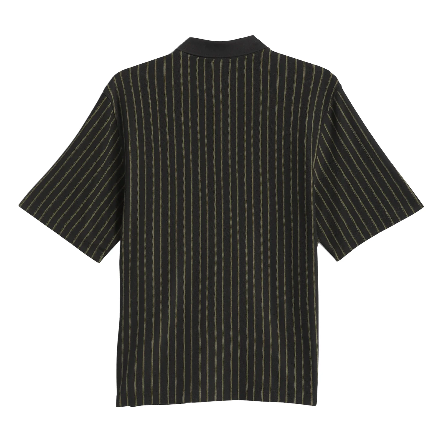 Adidas Skateboarding Classic Polo Shirt Black/Olive Strata - Image 5