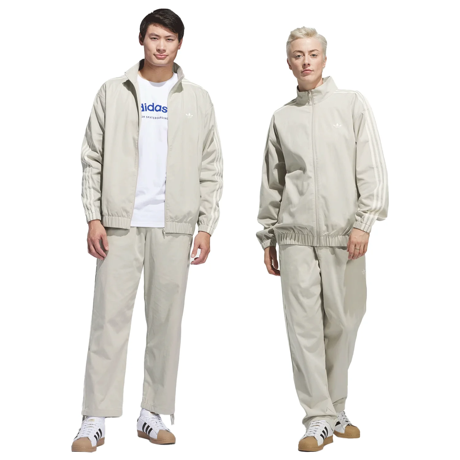 Adidas Superfire Track Pant Pure/Ivory - Image 2