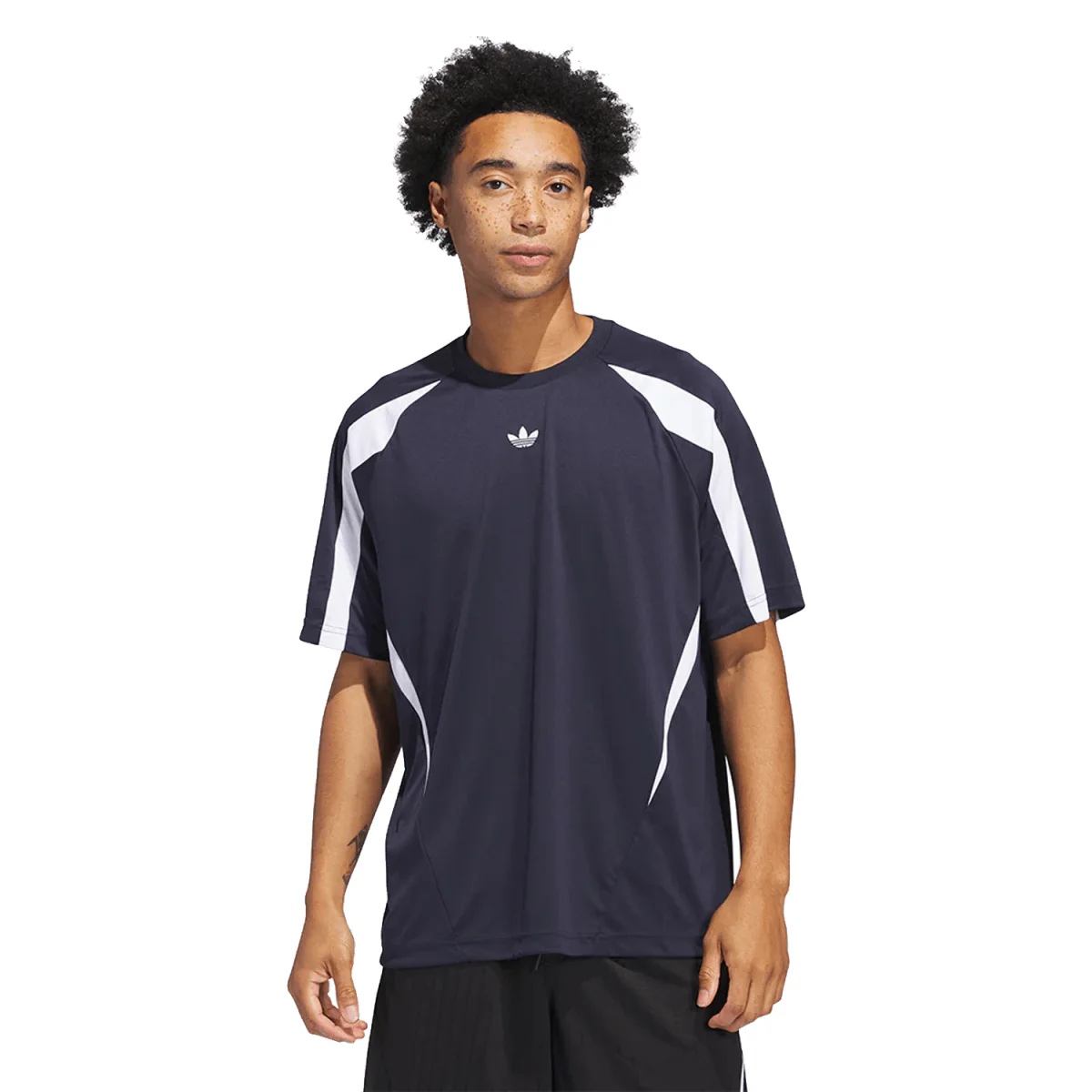 Adidas TGST S/S Jersey Legend Ink/White - Image 2