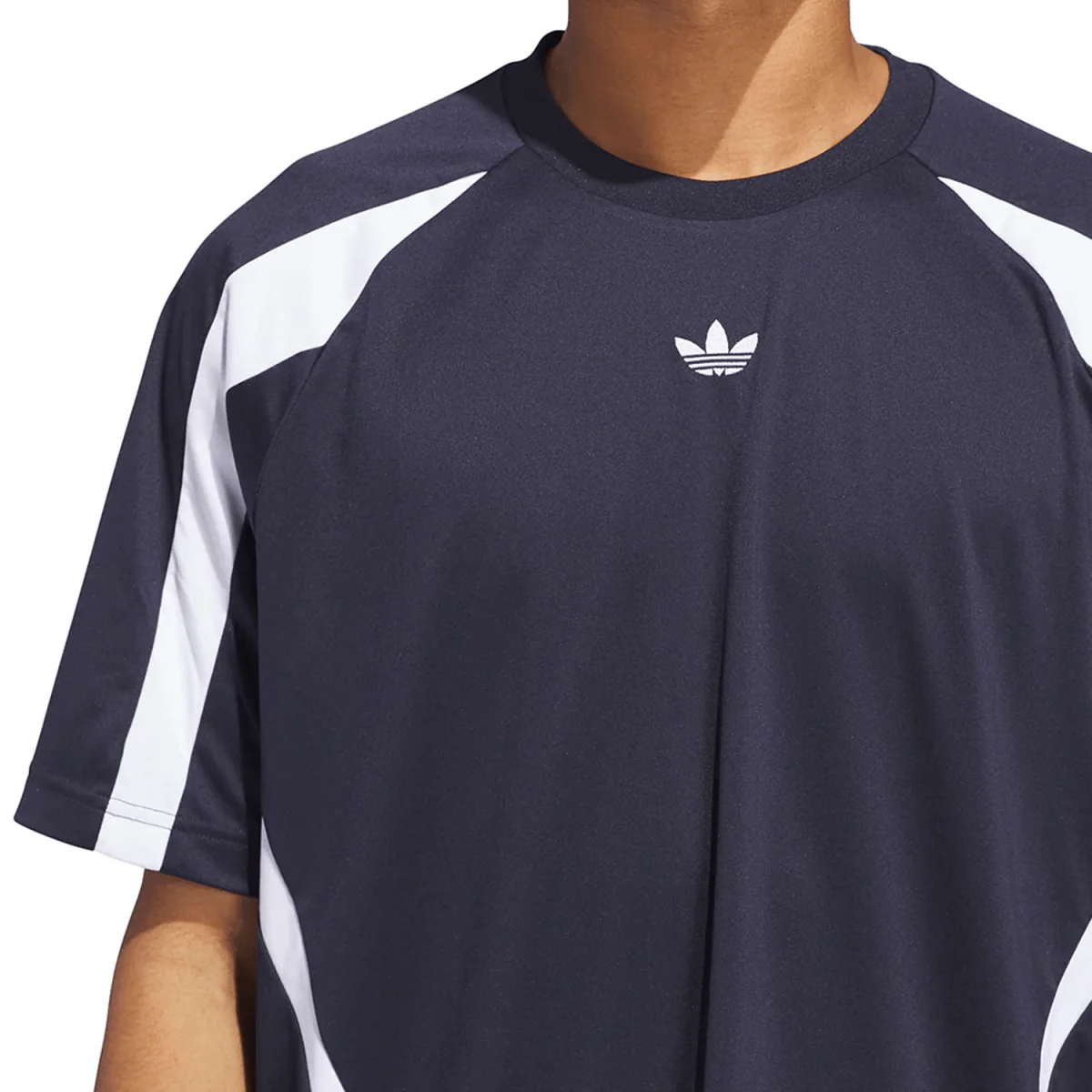 Adidas TGST S/S Jersey Legend Ink/White - Image 3