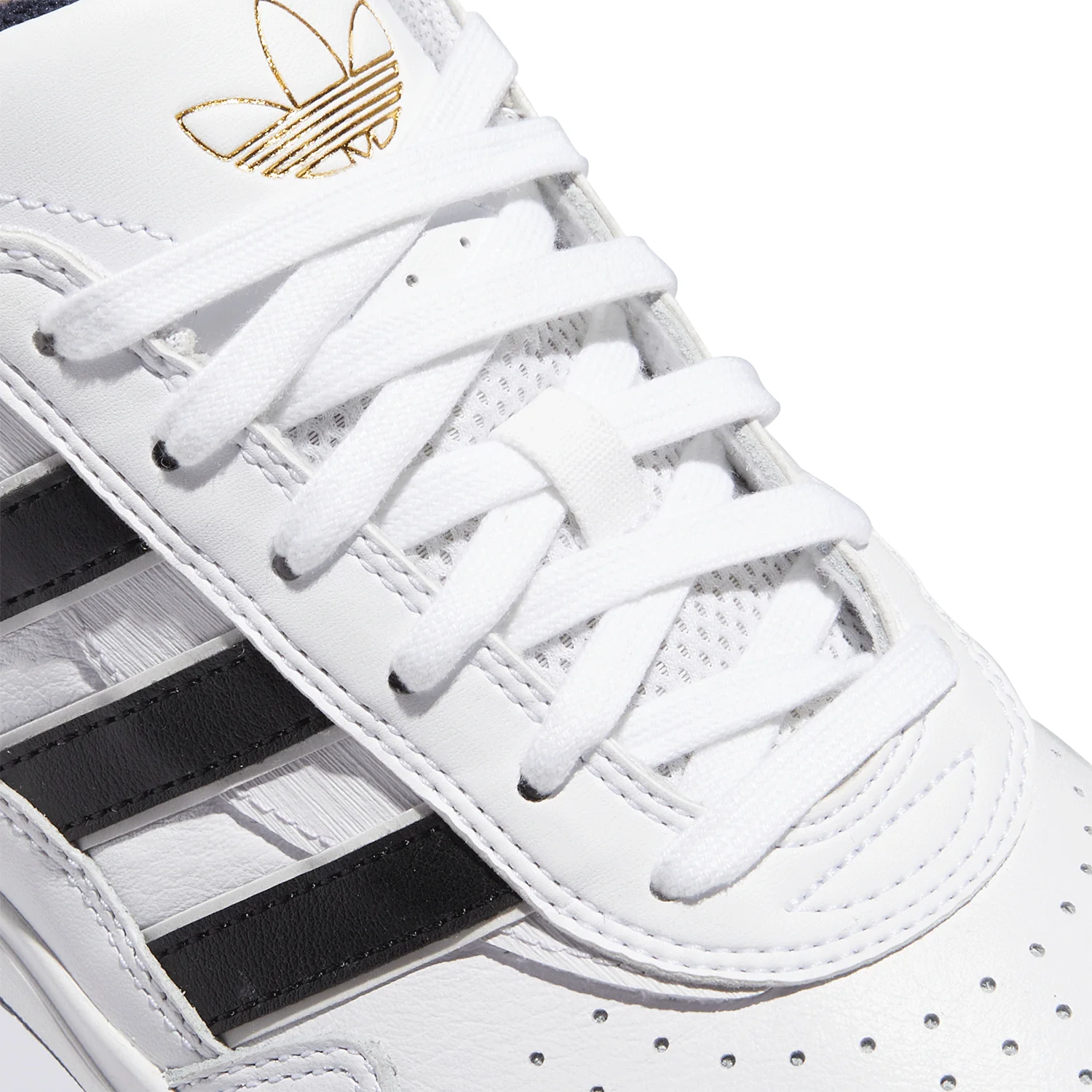 Adidas Tyshawn II Shoe White/Black/Navy - Image 4