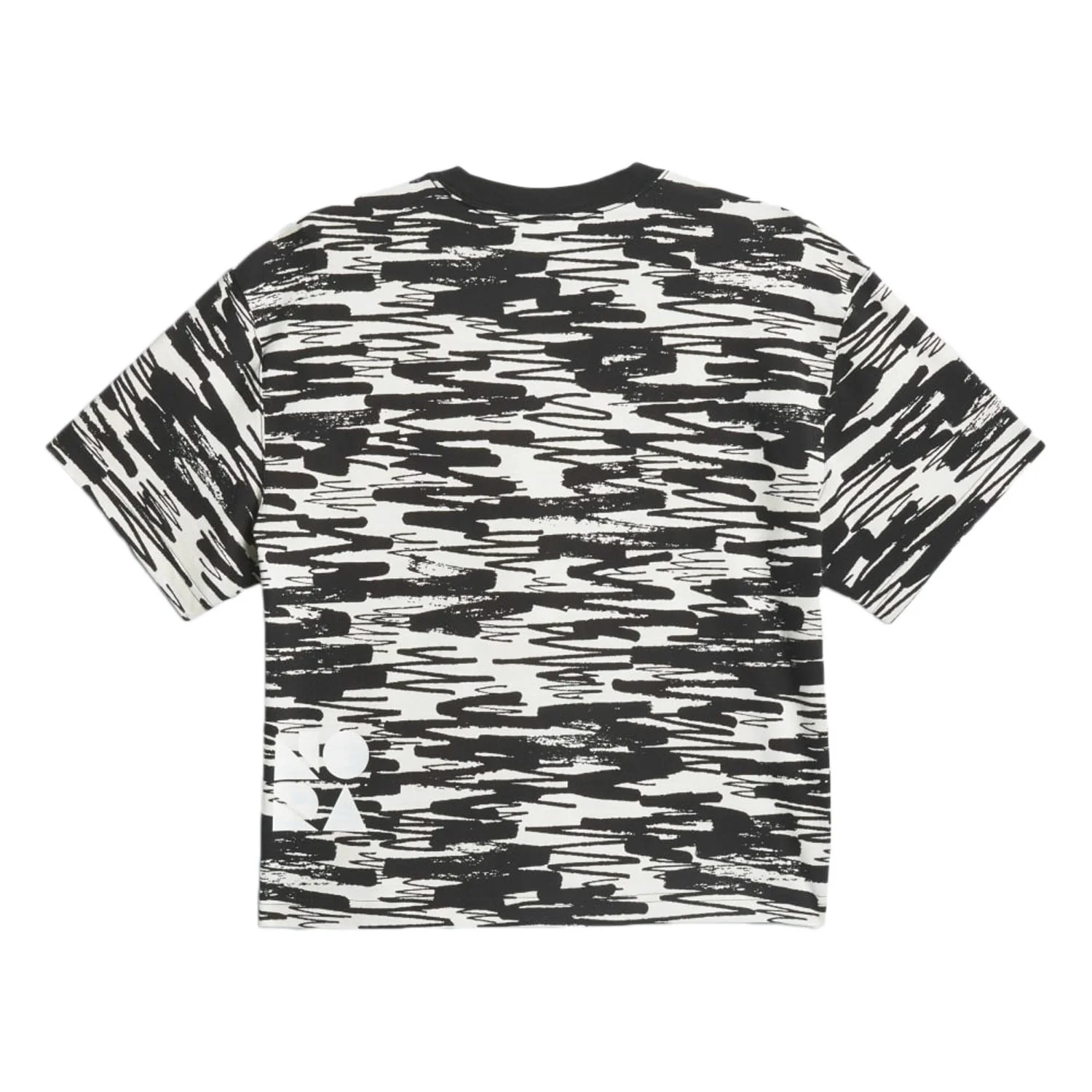 Adidas Women's Nora Skate S/S T Shirt white/Black/Ivory - Image 4