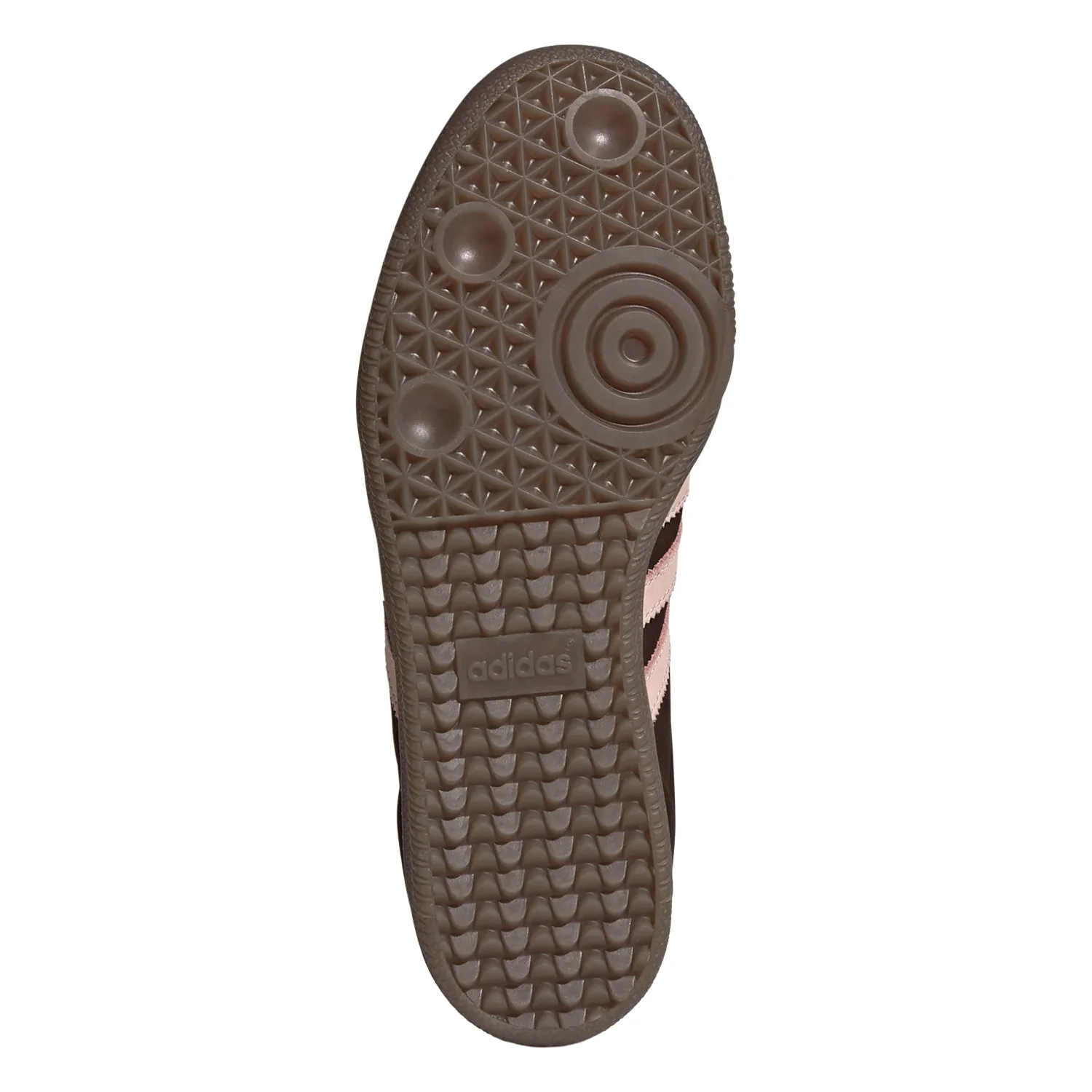 Adidas Women's Samba OG Shoe Aurora Coffee / Sandy Pink / Cloud White - Image 4