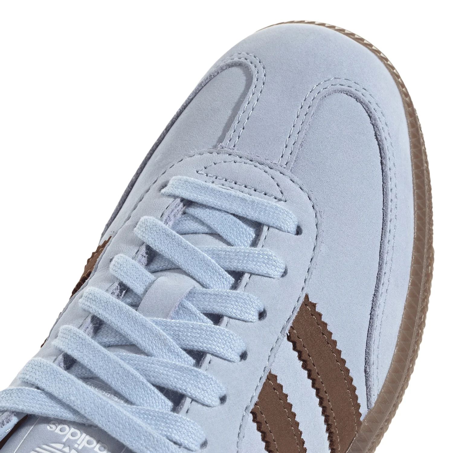 Adidas Women's Samba OG Shoe Crystal Sky / Earth Strata / Cloud White - Image 3
