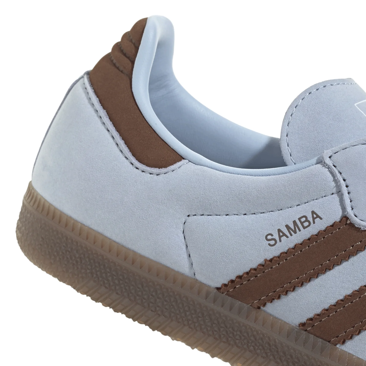 Adidas Women's Samba OG Shoe Crystal Sky / Earth Strata / Cloud White - Image 4