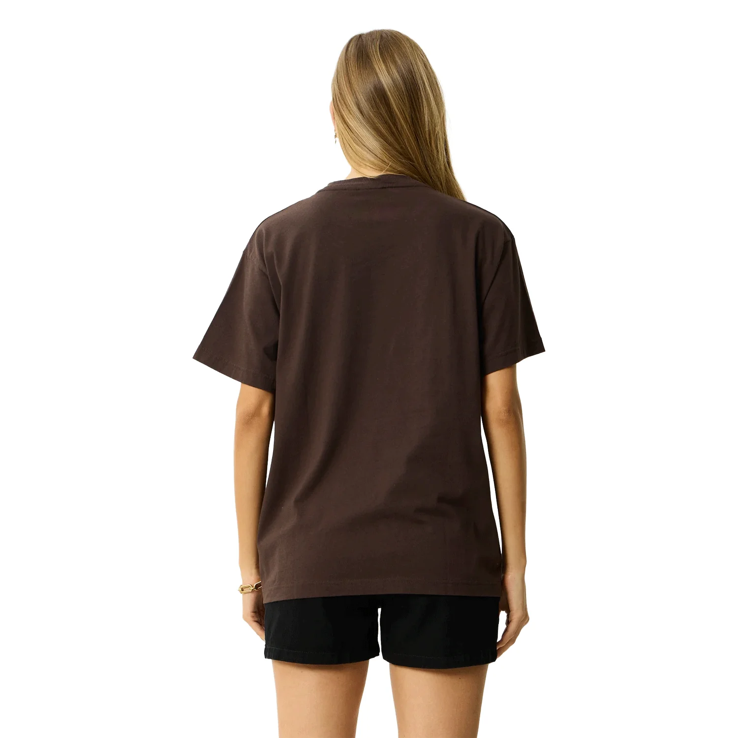 Afends Women's Garden Variety T Shirt Coffee - Image 3