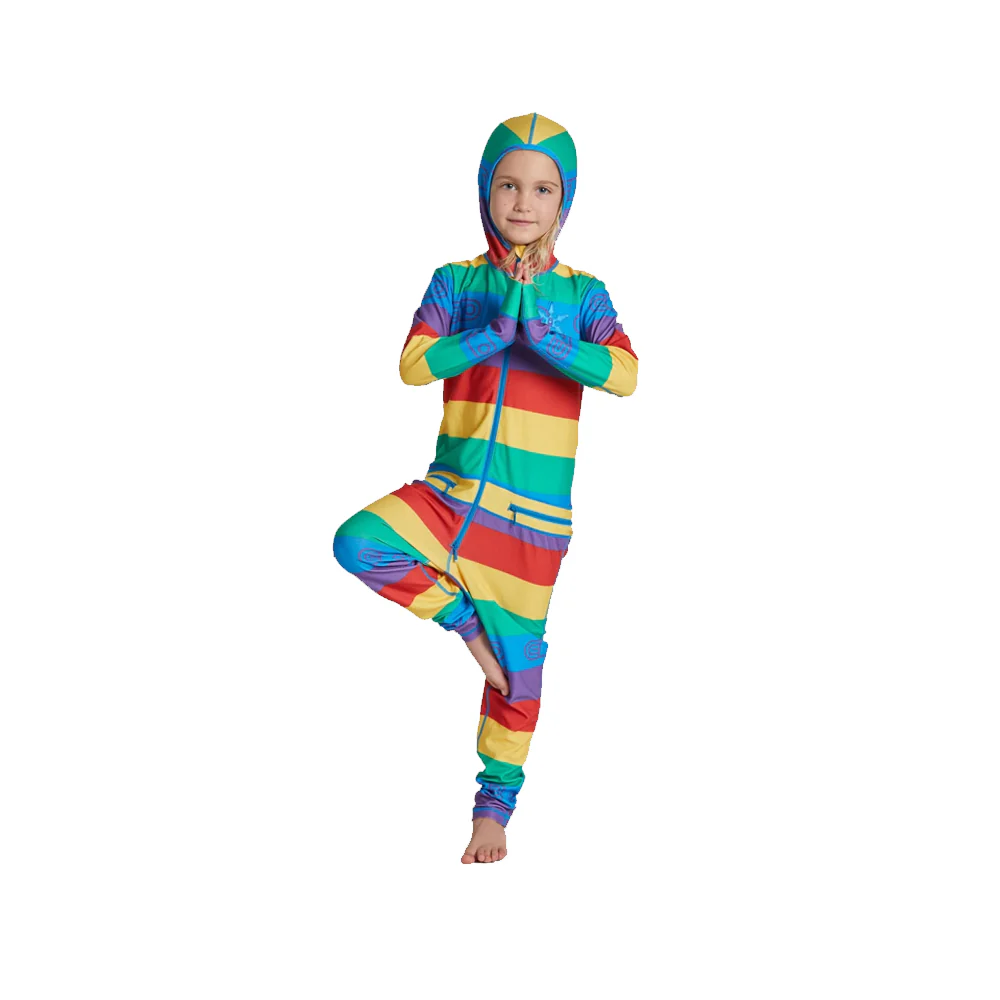 Airblaster Youth Ninja Suit Rainbow Stripe - Image 3