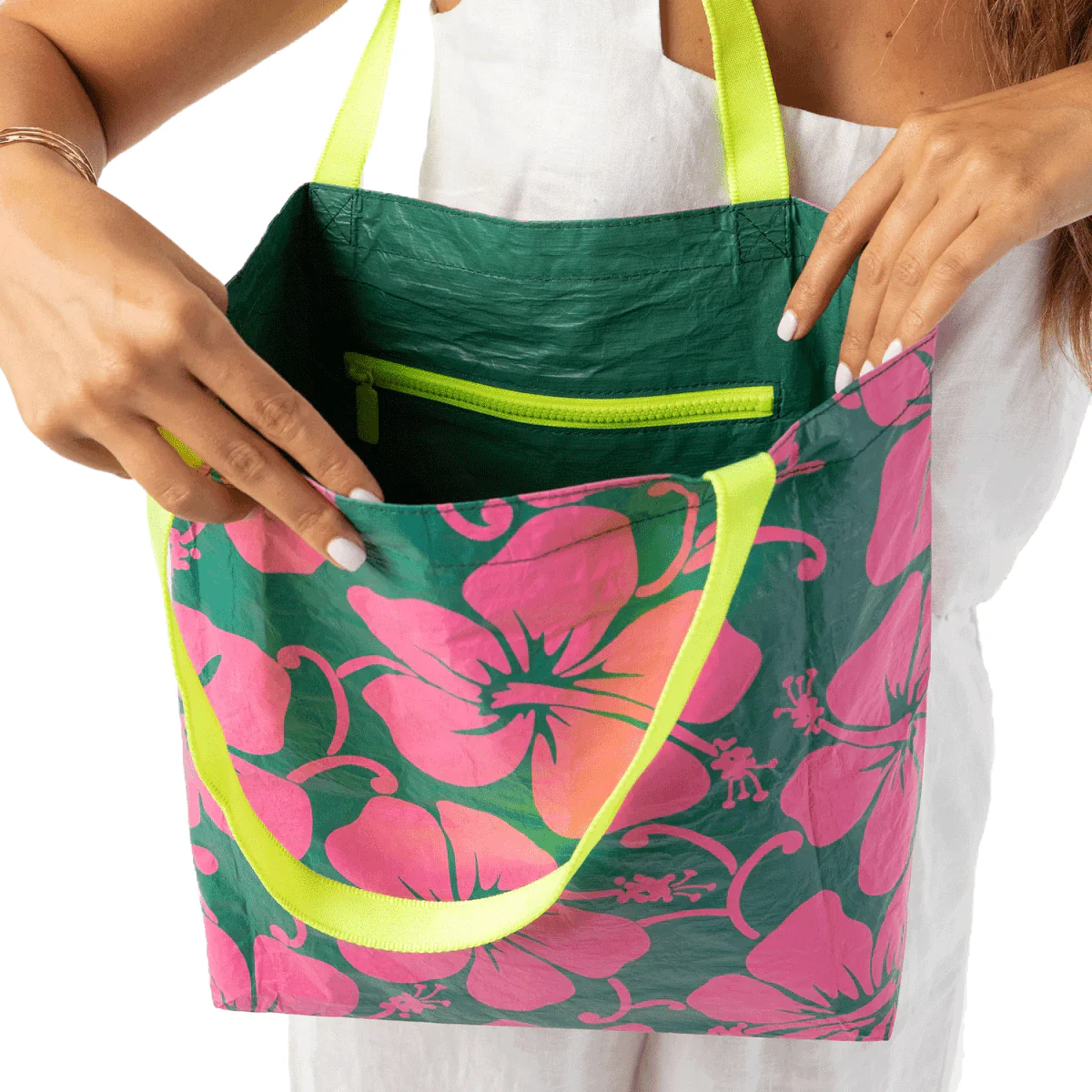 Aloha Hana Hou Reversible Tote Watermelon - Image 2