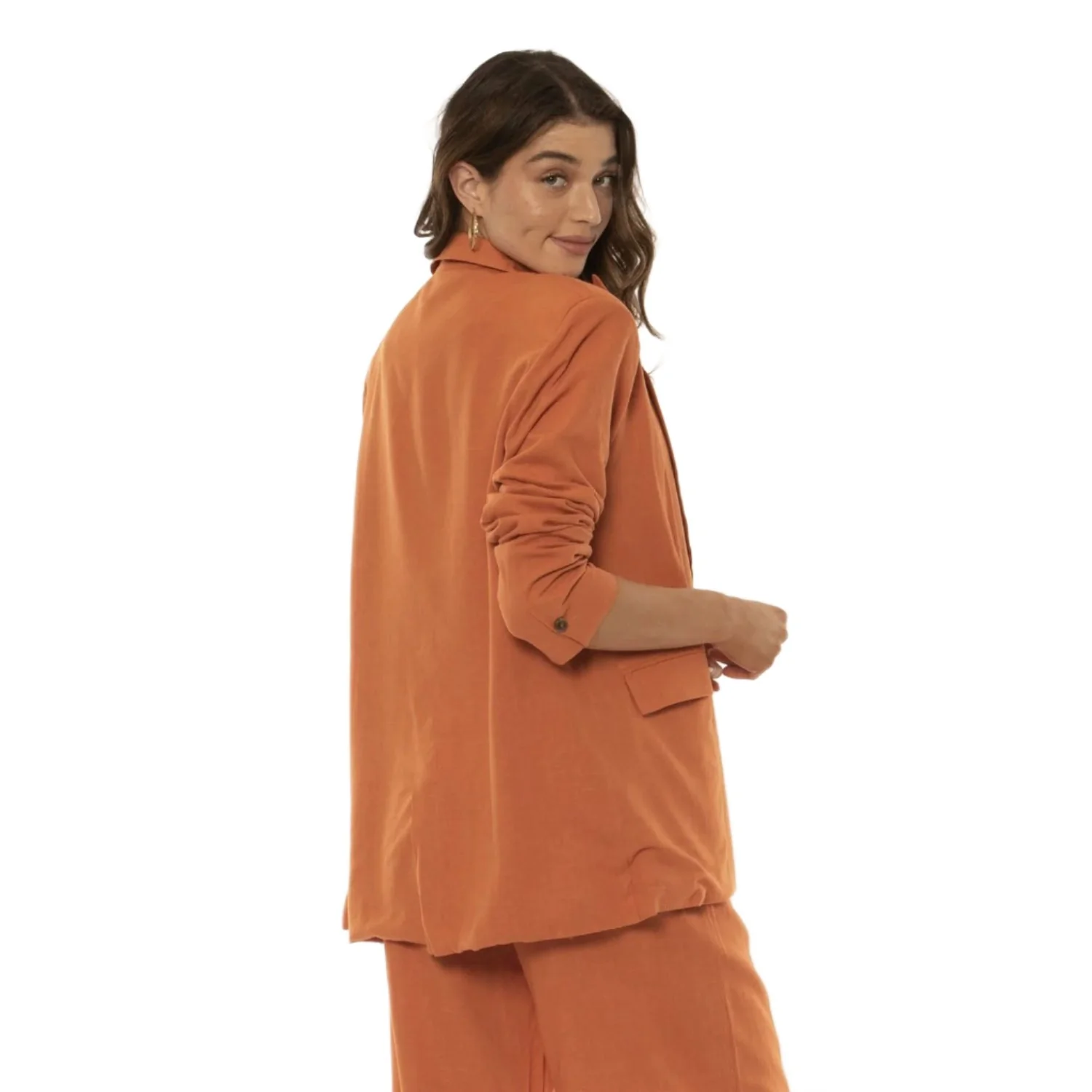 Amuse Society Women's Sunset Woven Jacket Sweet Tea - Image 2