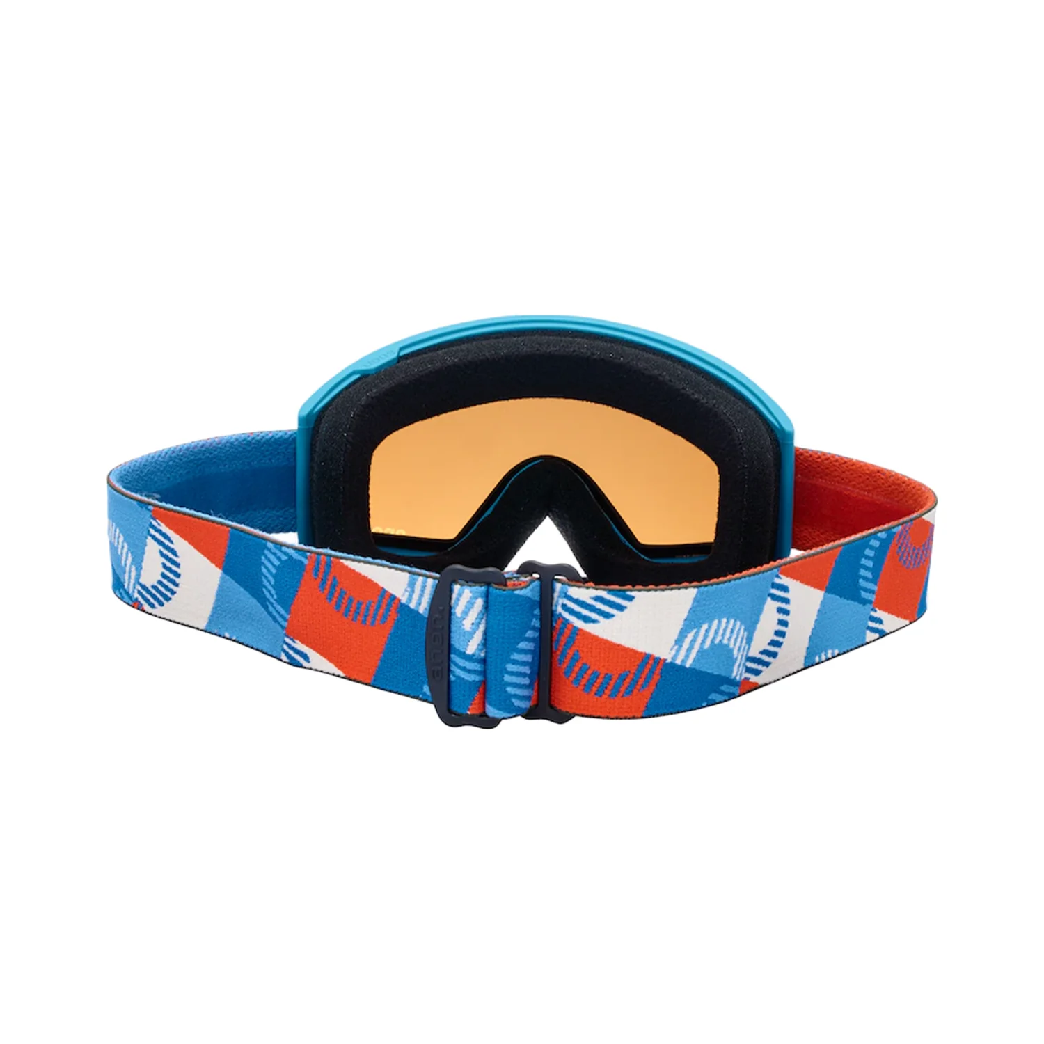 Anon Kids Tracker 2.0 Low Bridge Fit Goggles Patchwork/Silver Amber - Image 3