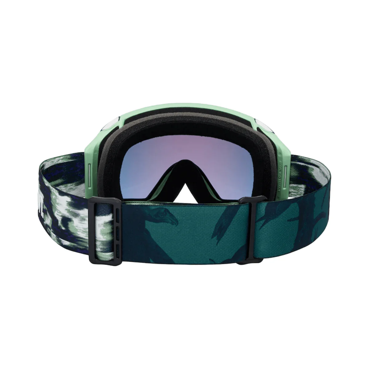 Anon M4 Cylindrical Low Bridge Fit Goggles Family Tree/Perceive Sunny Red + Perceive Cloudy Burst - Image 3