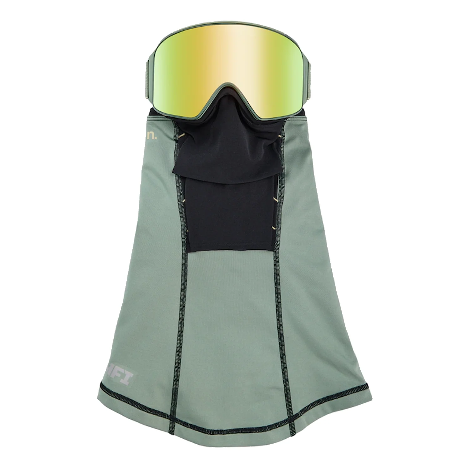 Anon M4 Cylindrical MFI Goggles Hedge/Perceive Variable Green + Perceive Cloudy Pink - Image 3