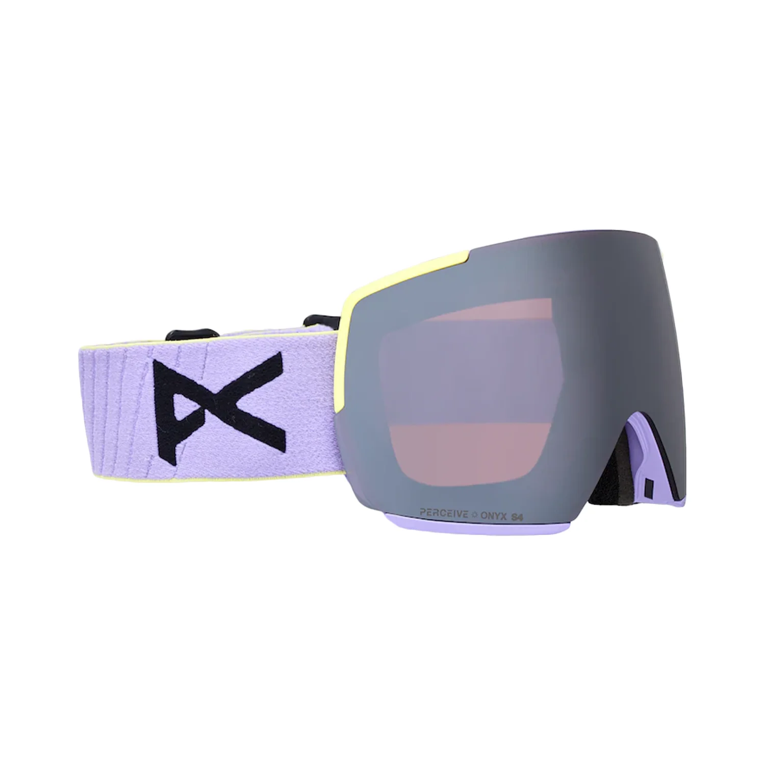Anon M5 Low Bridge Fit Goggles Hyper Lilac/Perceive Sunny Onyx + Perceive Variable Violet - Image 2