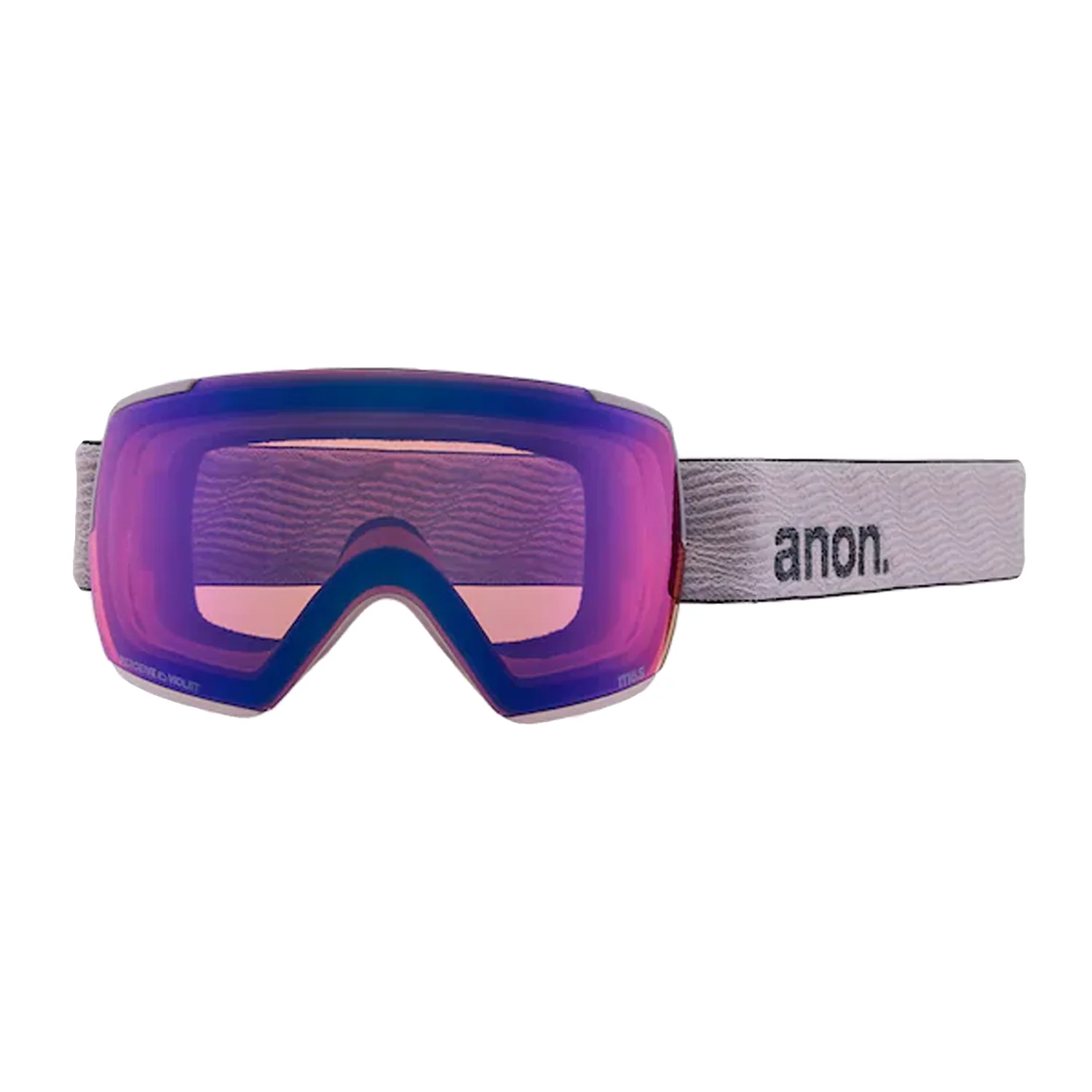 Anon M5S Low Bridge Fit Goggles Elderberry/Perceive Sunny Onyx + Perceive Variable Violet - Image 2