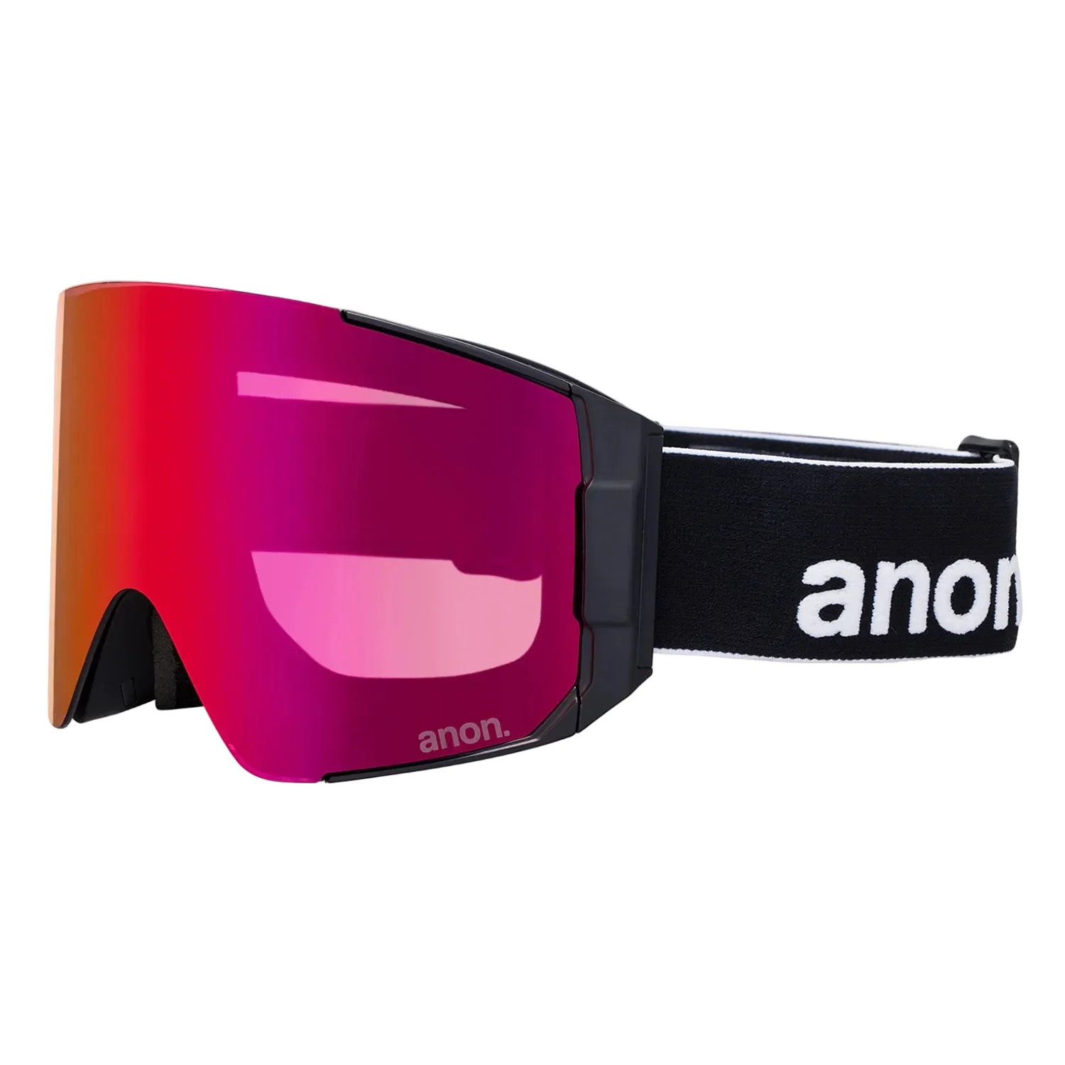Anon Sync Low Bridge Fit Goggles Black/Perceive Sunny Red + Perceive Cloudy Burst - Image 3