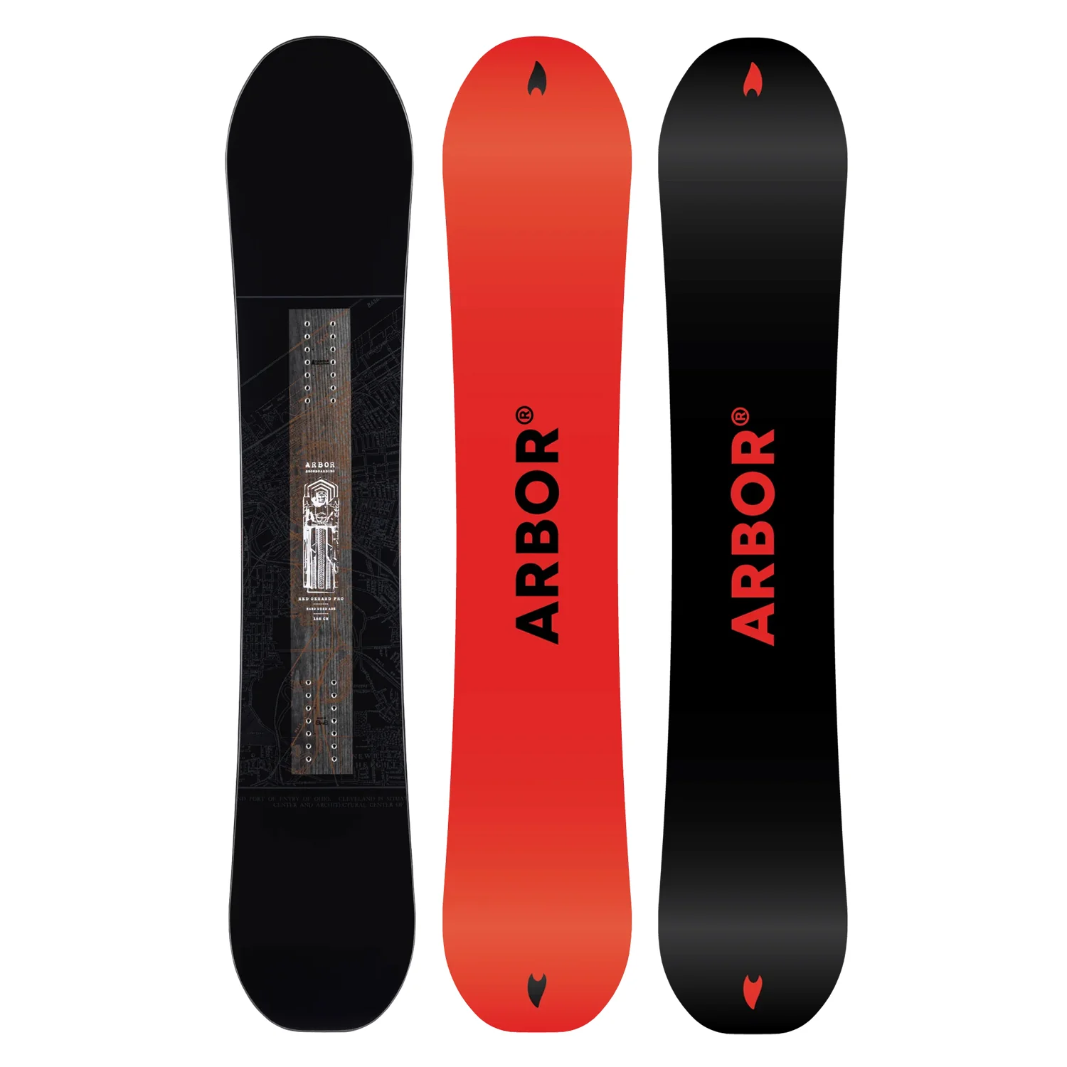 Arbor Red Gerard Pro Snowboard 2027 - Image 5