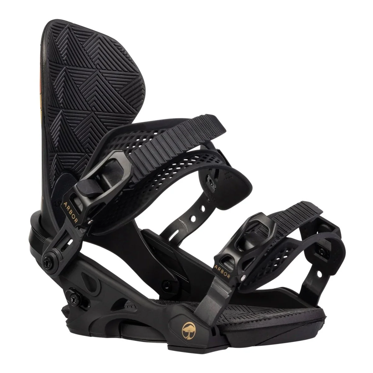 Arbor Women's Sequoia Snowboard Bindings 2025 Black/Hillary Jane - Image 2