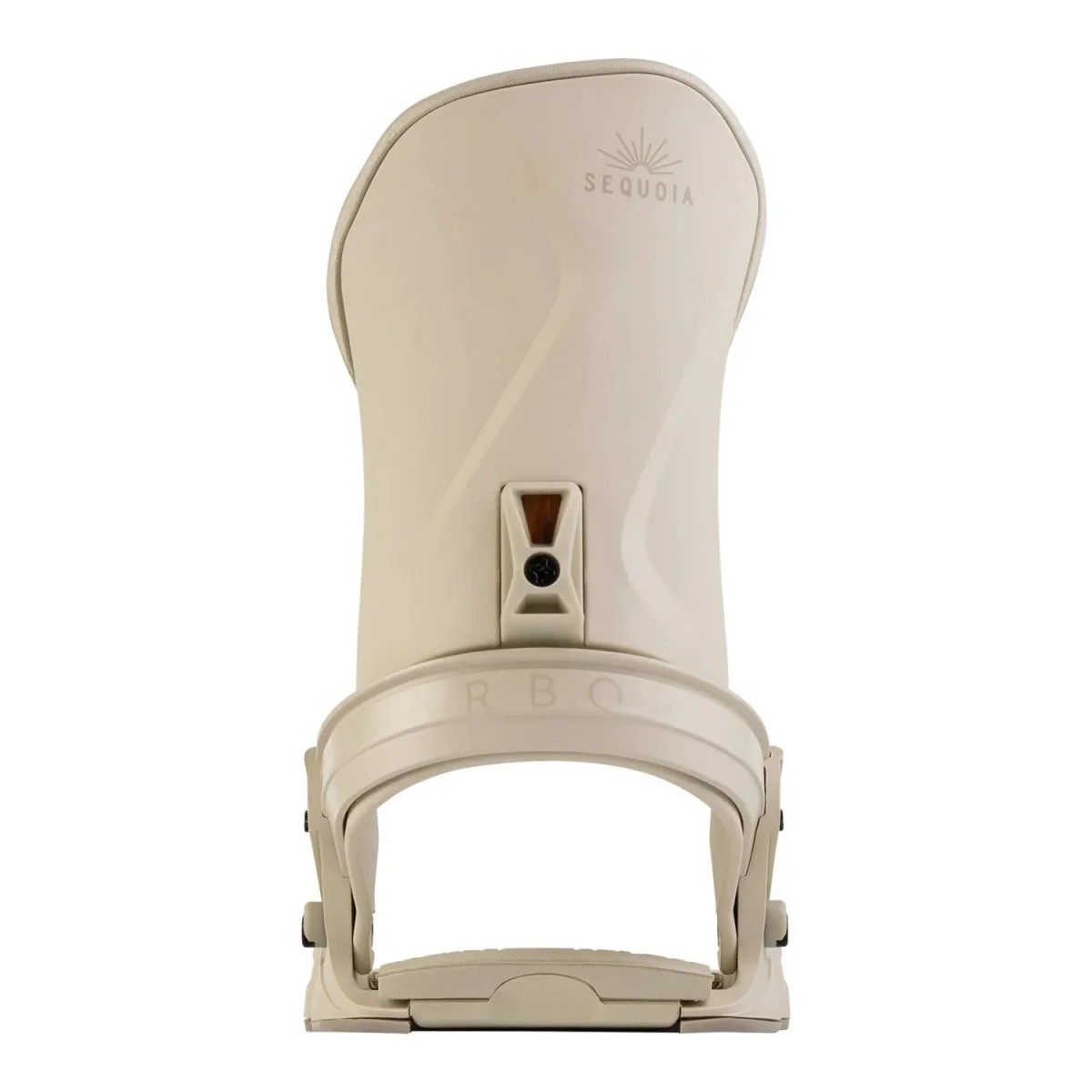 Arbor Women's Sequoia Snowboard Bindings 2025 Marshmellow/Tan - Image 4