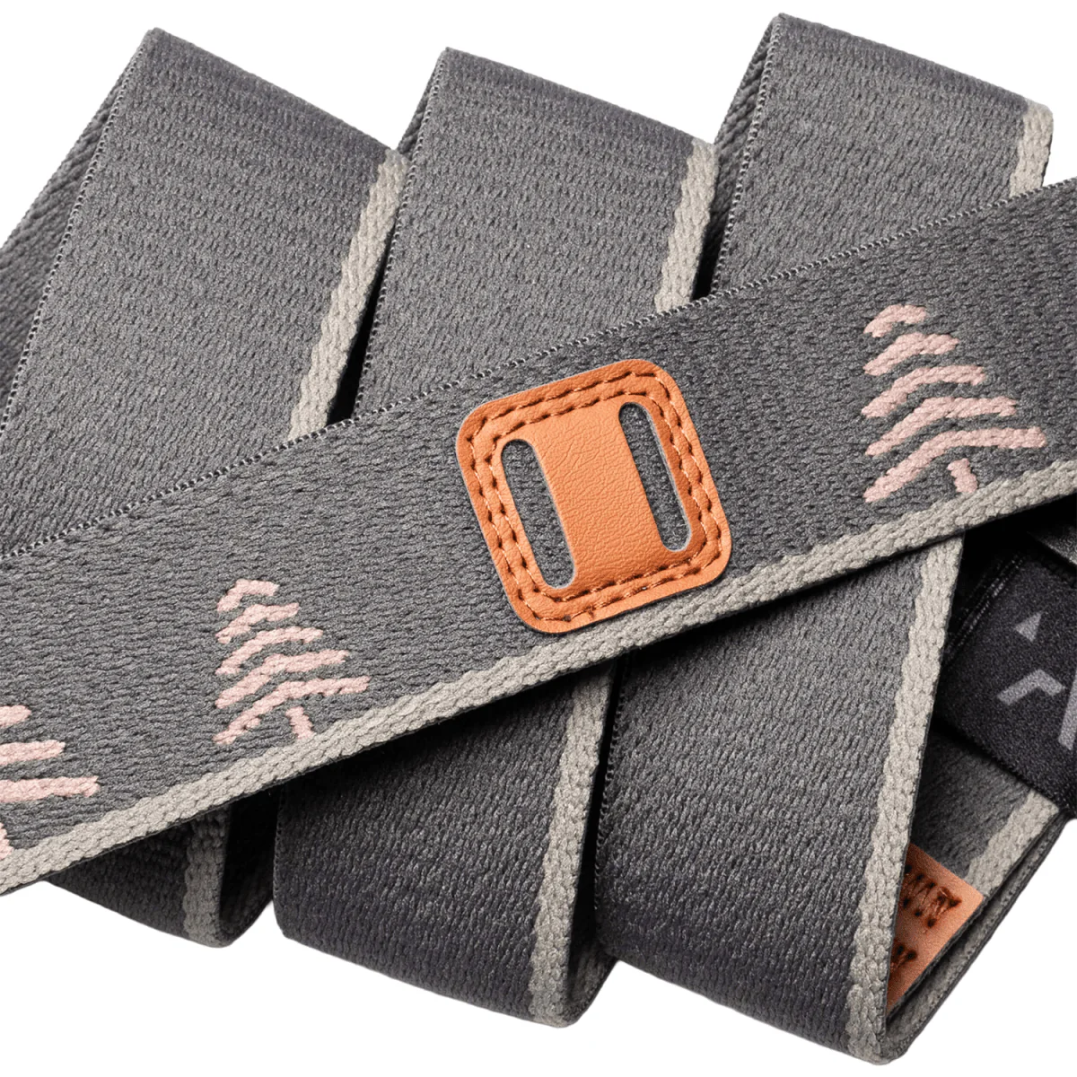 Arcade Blackwood Slim Belt Charcoal/Blush - Image 2