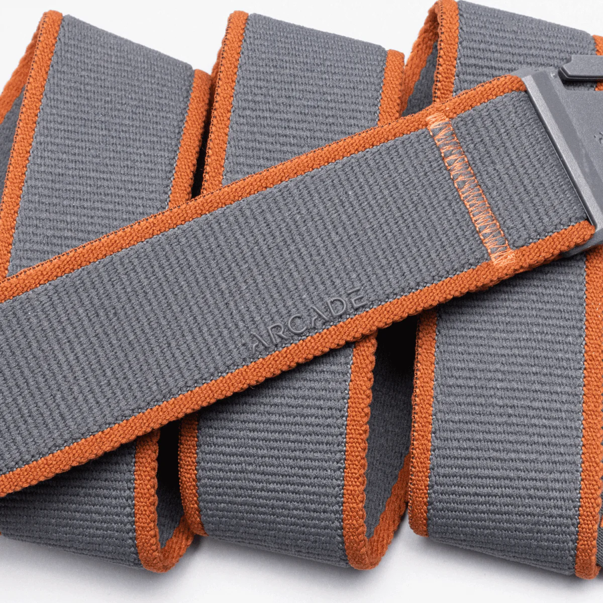 Arcade Carto Belt Charcoal/Saddle - Image 2