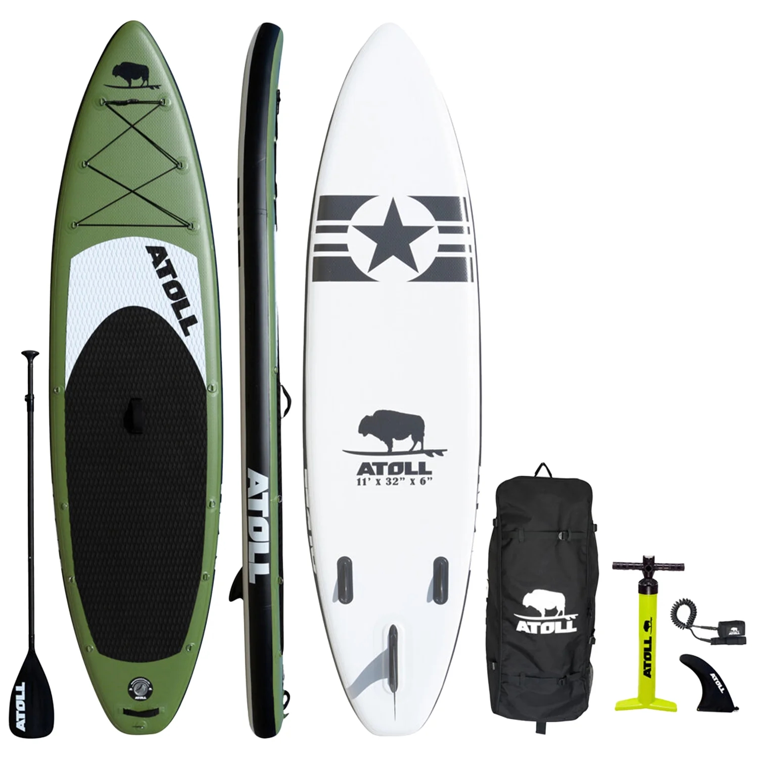 Atoll 11' Inflatable SUP Package - Image 3