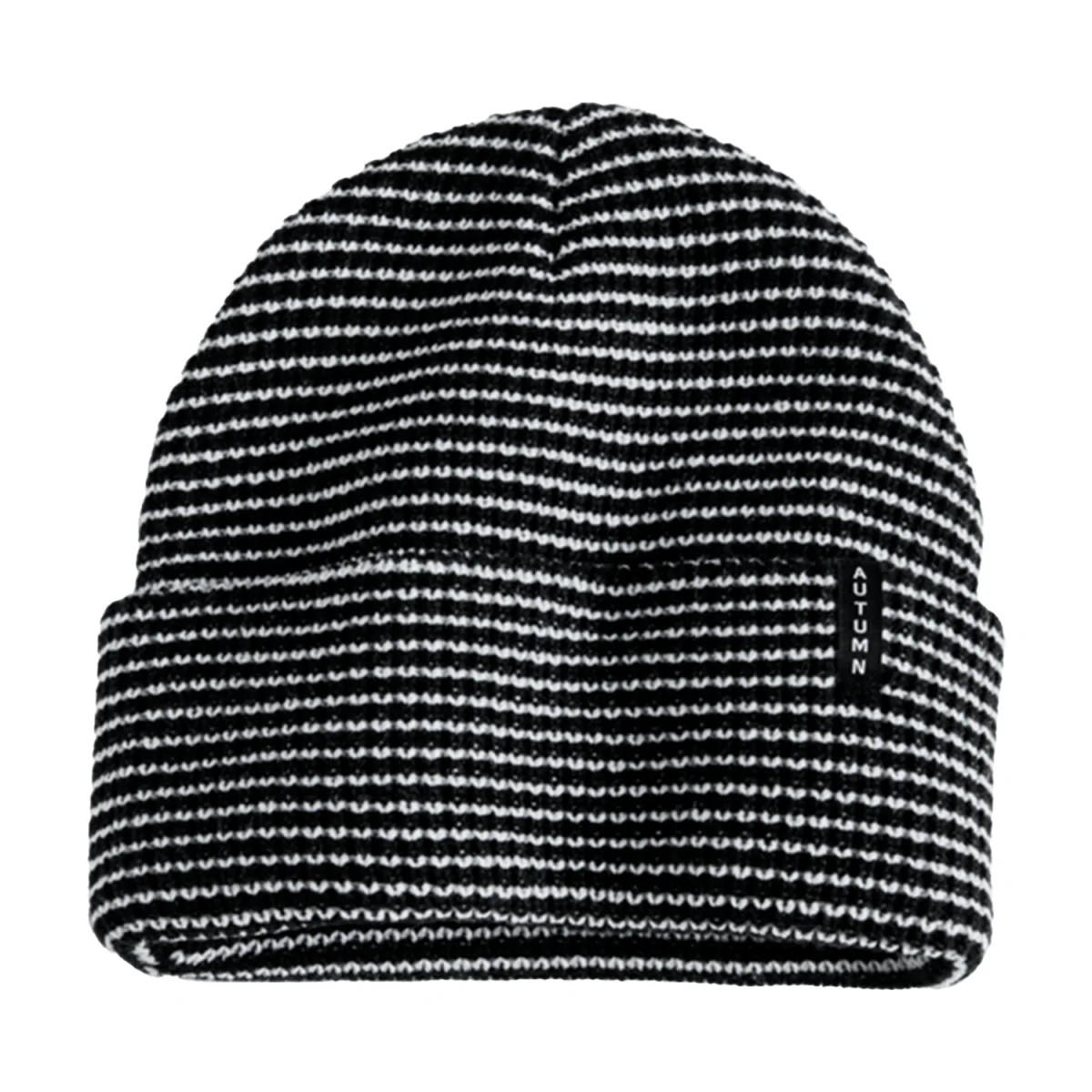 Autumn Select Stripe Beanie Black