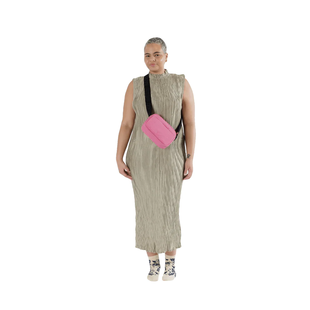Baggu Camera Crossbody Bag Azalea Pink - Image 2