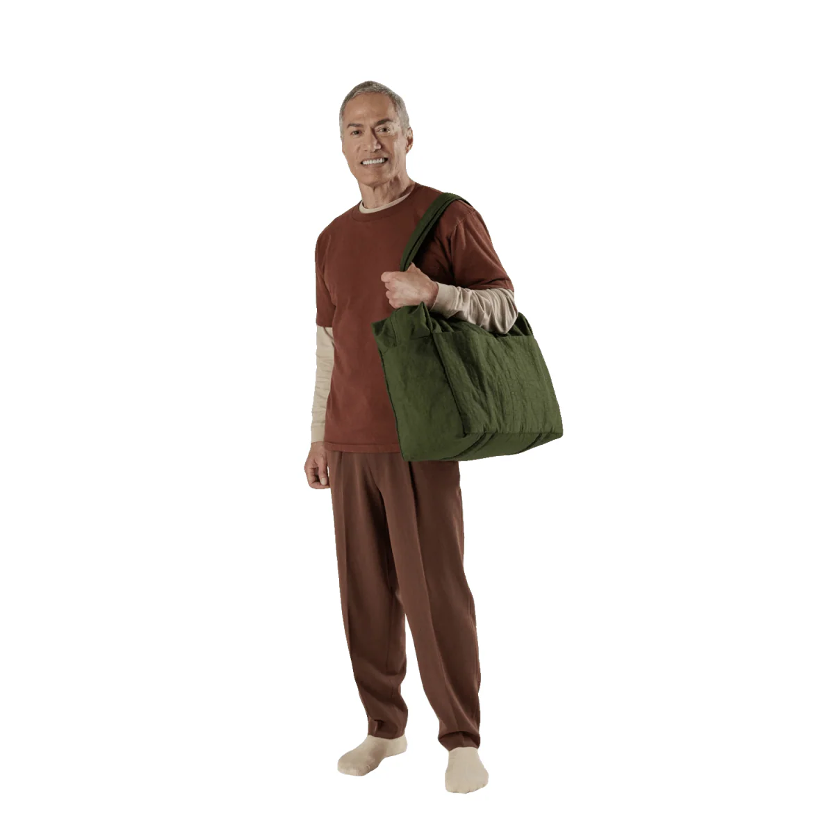 Baggu Cloud Carry-On Bag Bay Laurel - Image 2