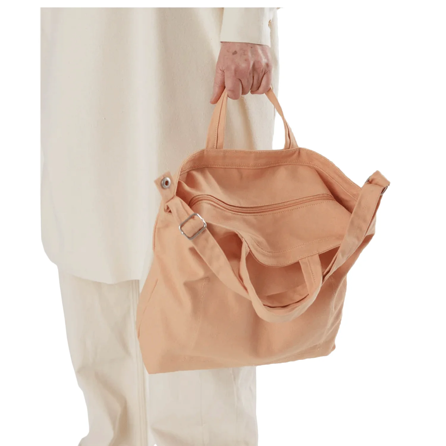 Baggu Horizontal Zip Duck Bag Bisque - Image 2