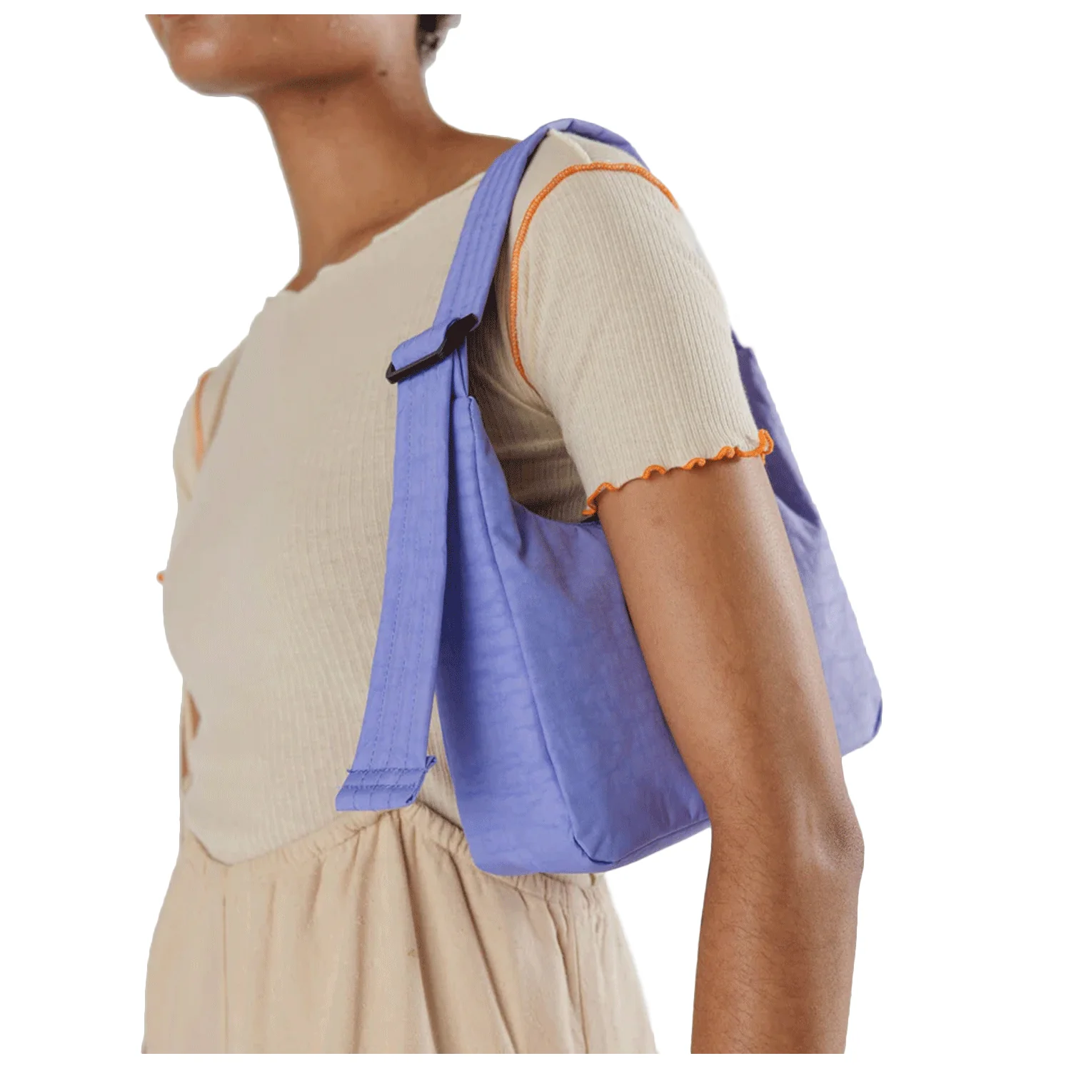 Baggu Mini Nylon Shoulder Bag Bluebell - Image 2