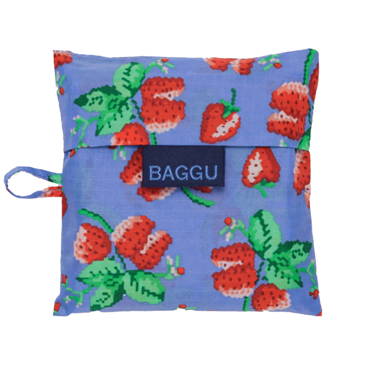 Baggu Standard Baggu Packable Bag Wild Strawberries - Image 2