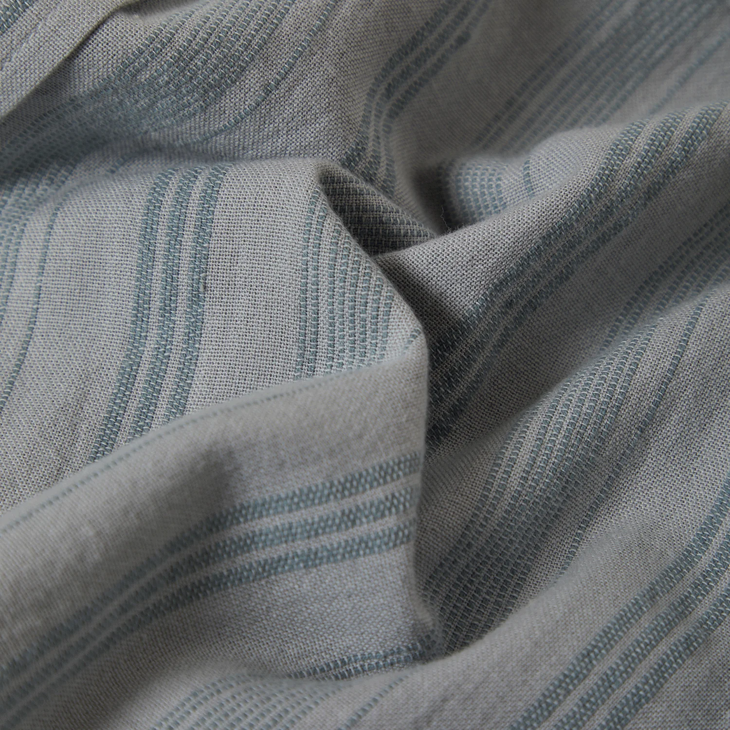 Brixton Men's Cru Striped Dobby S/S Woven Shirt Off Trooper - Image 4