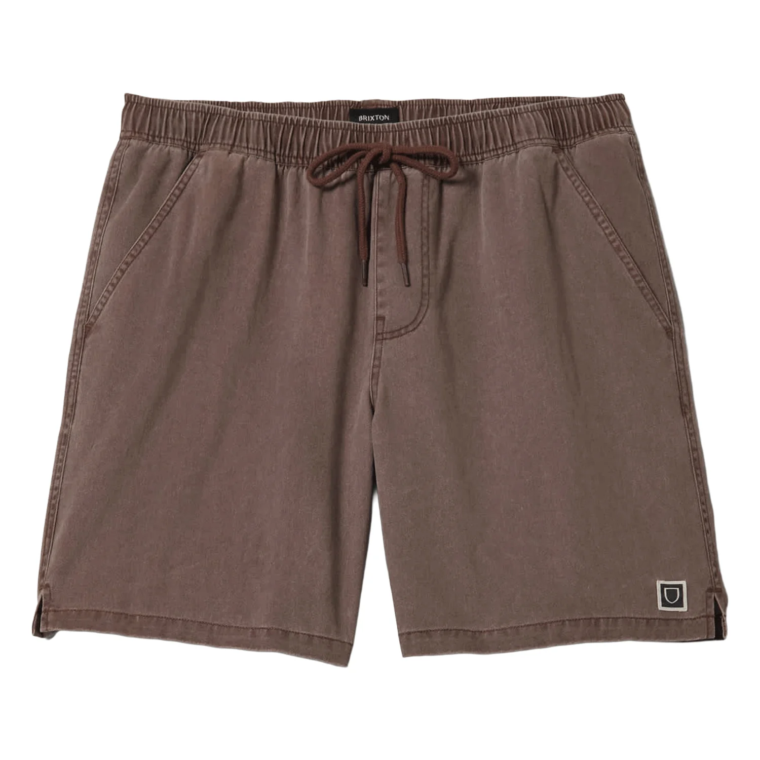 Brixton Men's Everyday Vintage Wash 18" Short Chocolate - Image 3