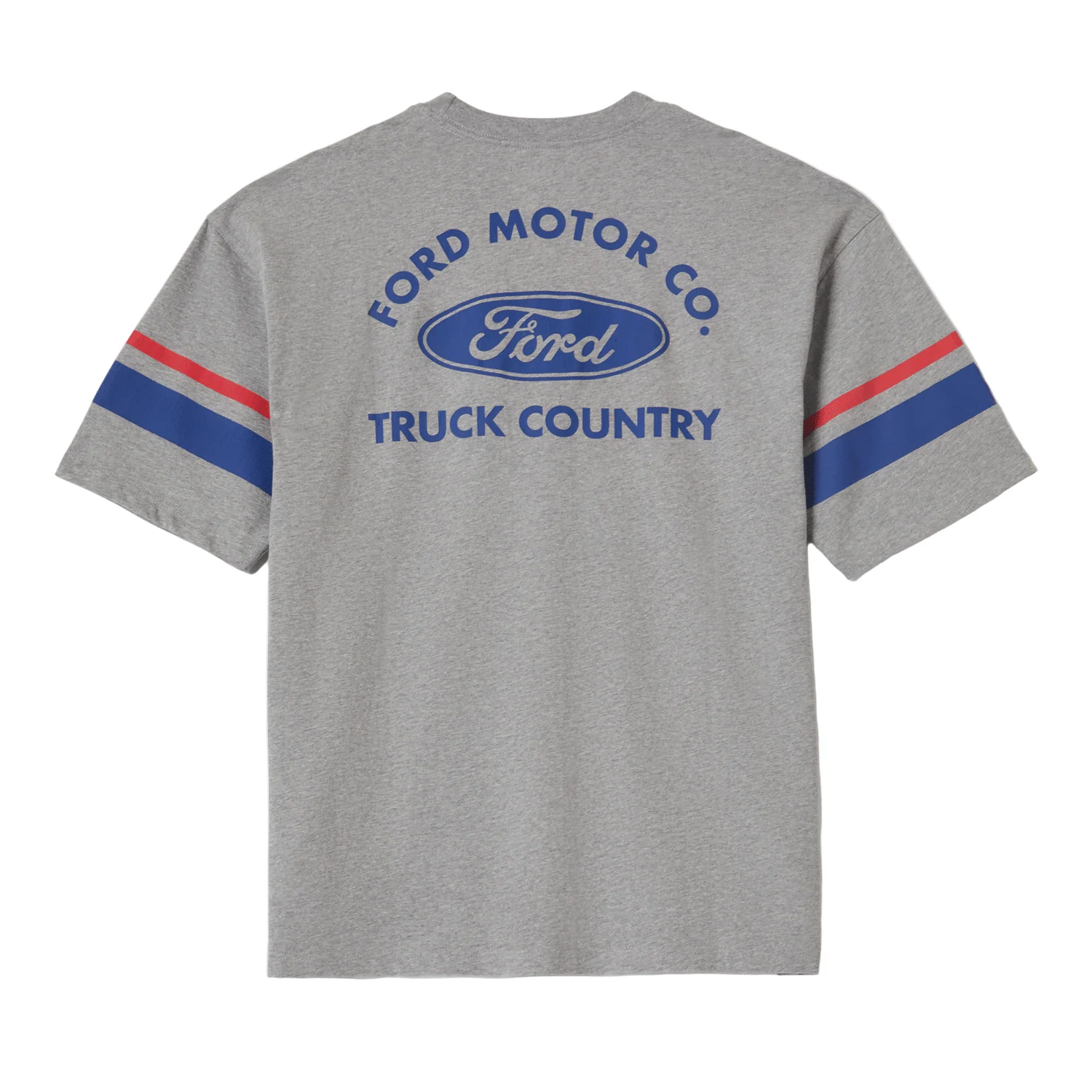 Brixton Men's Ford Truck Country Jersey Heather Grey - Image 2