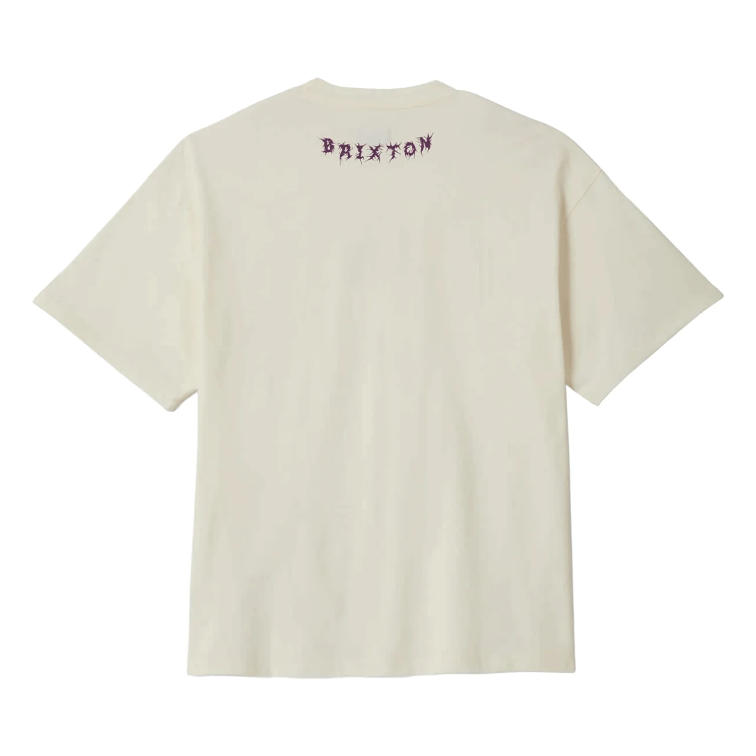 Brixton Men's Zephyr Oversized T Shirt Cream - Image 4