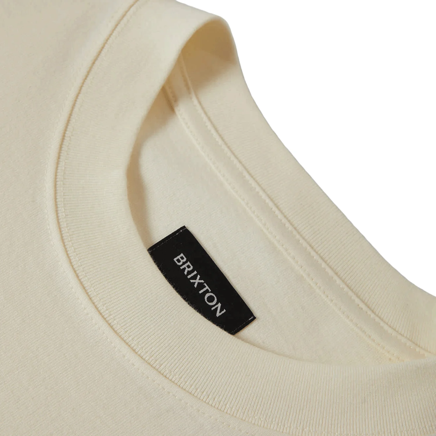 Brixton Men's Zephyr Oversized T Shirt Cream - Image 5