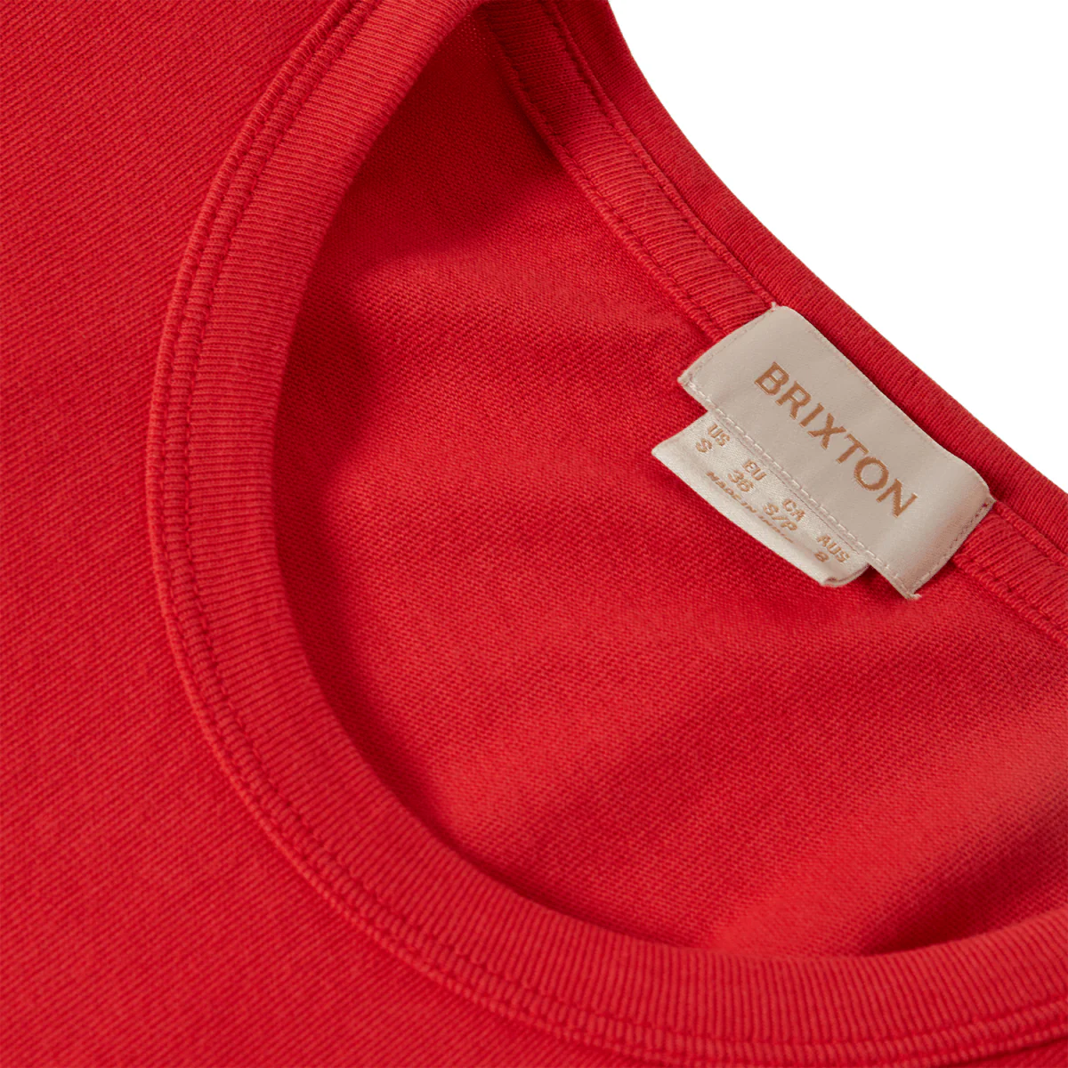 Brixton Women's Carefree Organic Perfect T-Shirt Crimson - Image 2