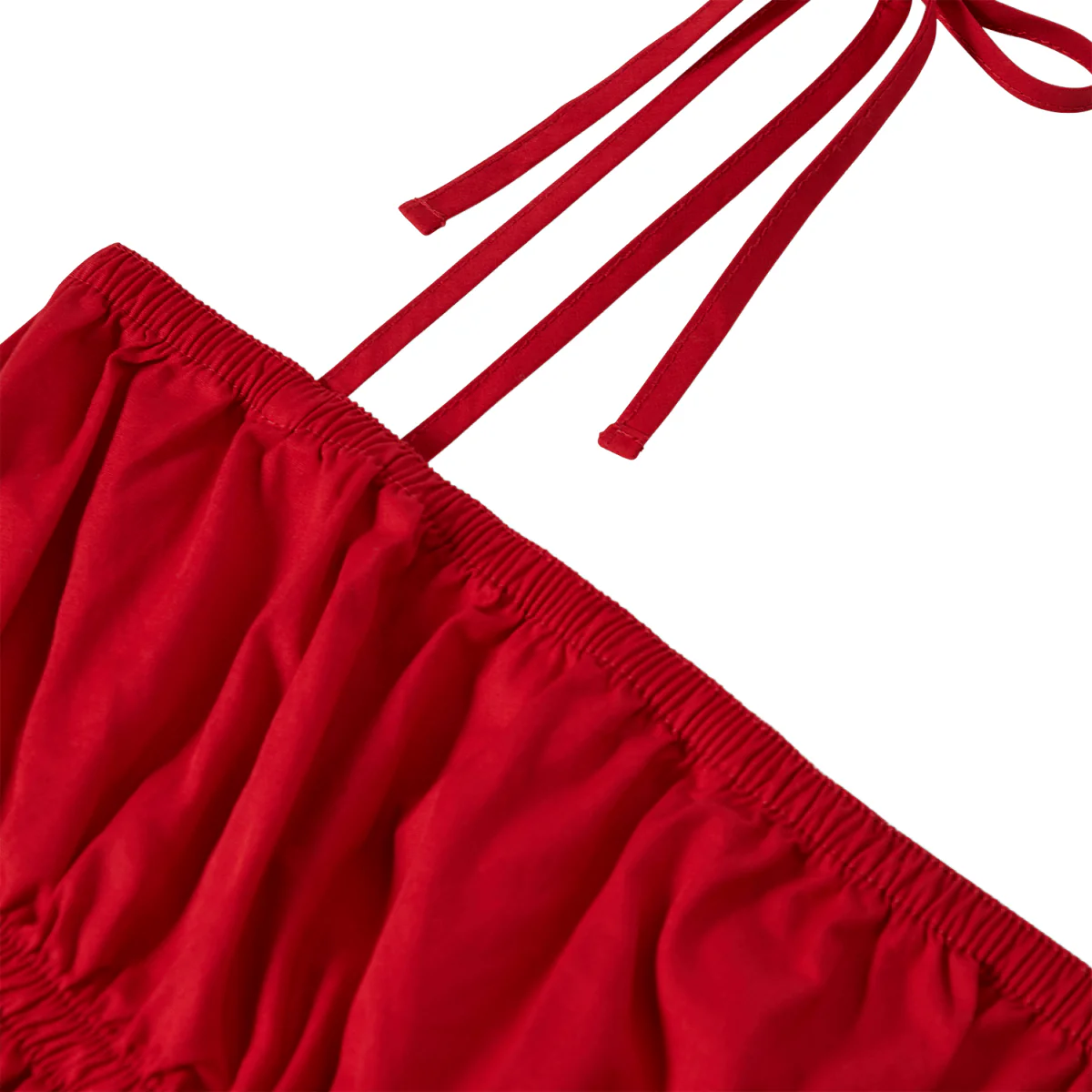 Brixton Women's Eden Smocked Top Crimson - Image 2