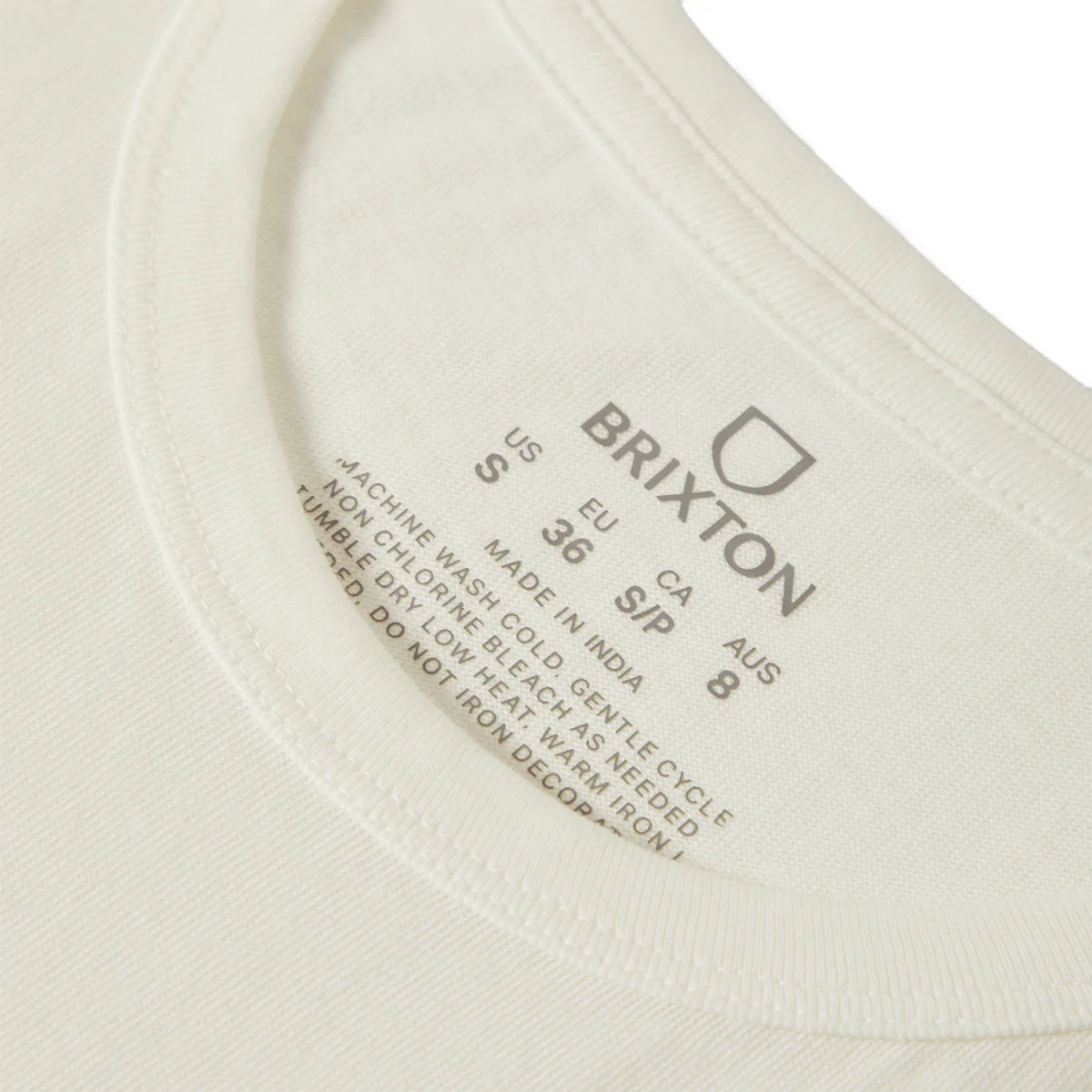 Brixton Women's Motel Muscle Tank Top Off White - Image 3