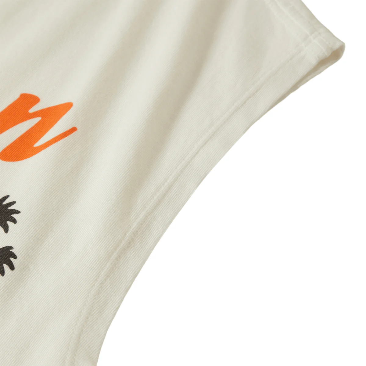 Brixton Women's Motel Muscle Tank Top Off White - Image 4
