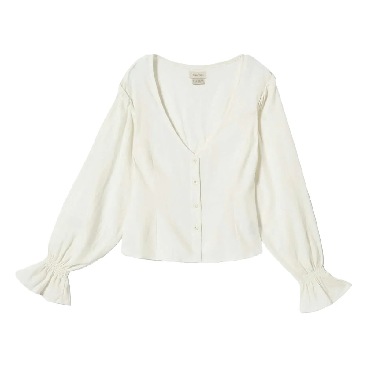 Brixton Women's The Meadow Blouse Off White - Image 2