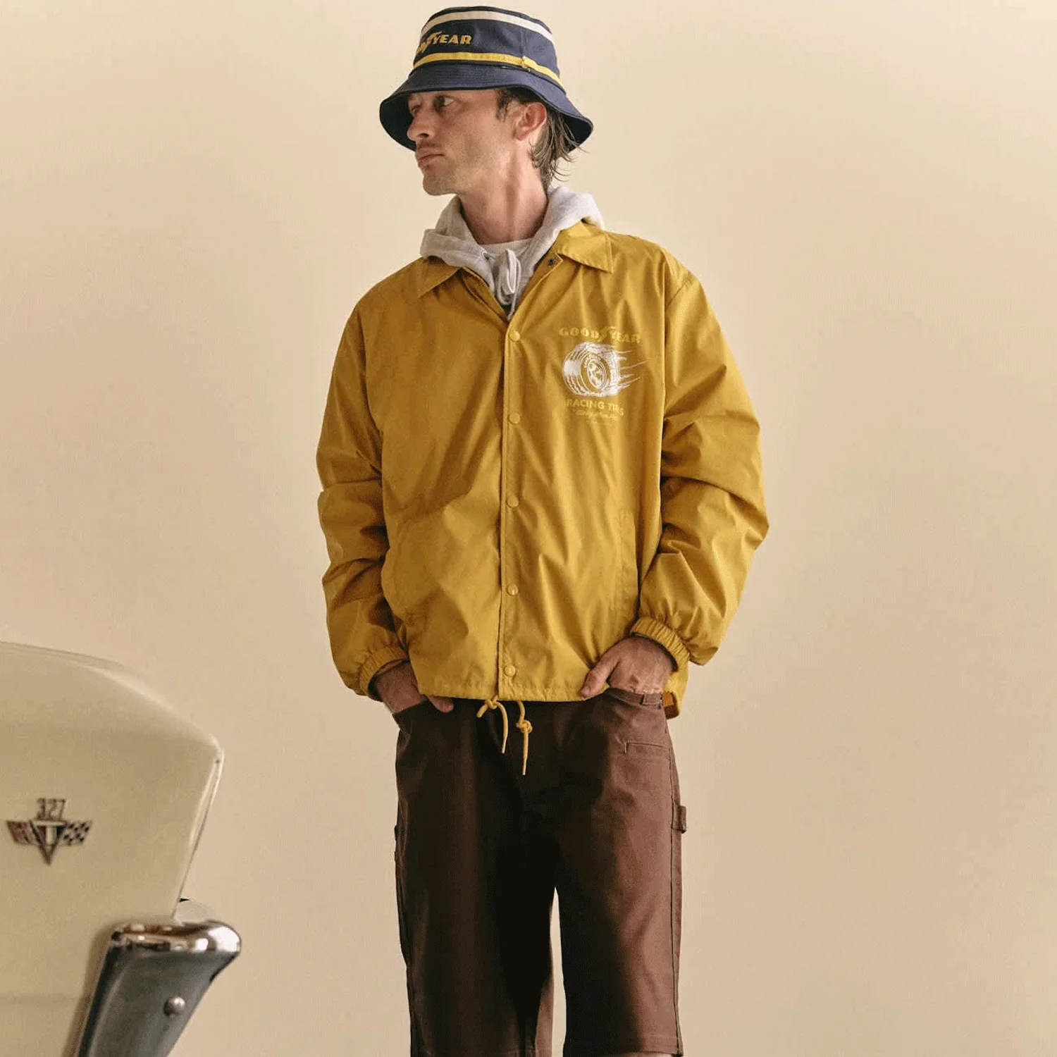Brixton x Goodyear Service Bucket Hat - Image 4